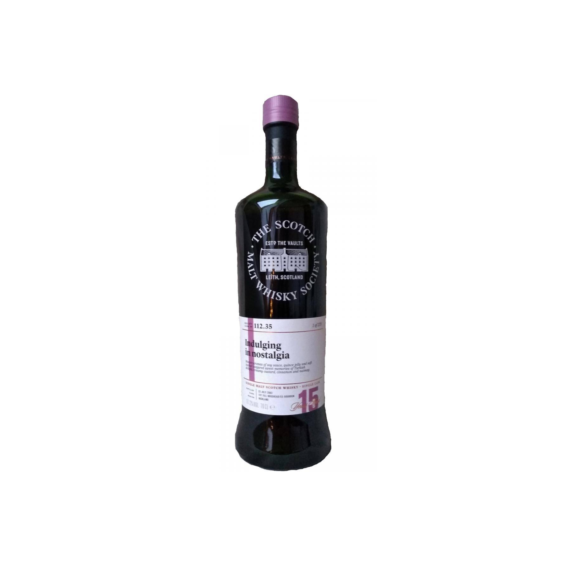 The Scotch Malt Whisky Society 2002 15 Years Single Malt Whisky