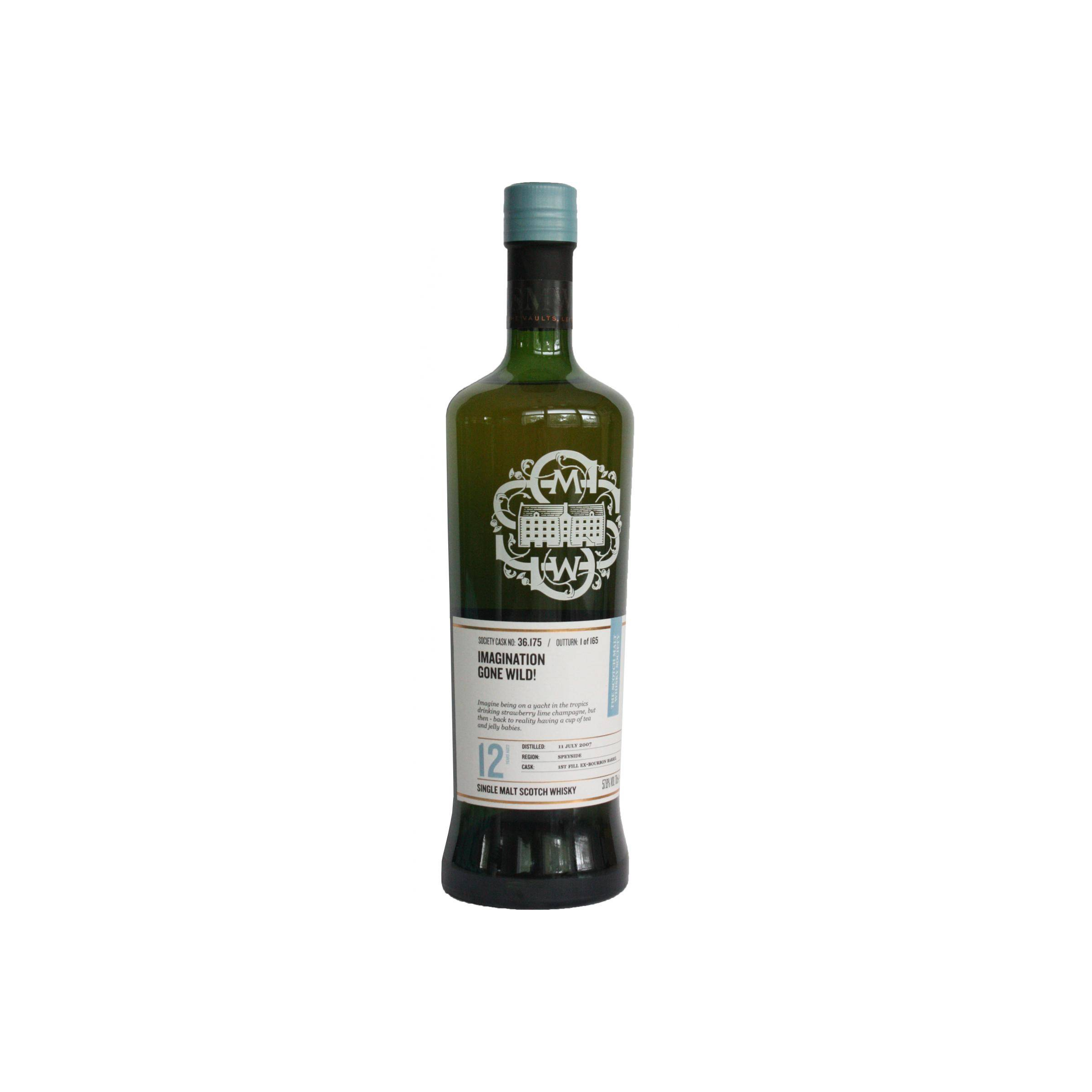 The Scotch Malt Whisky Society 2007 12 Years Single Malt Whisky