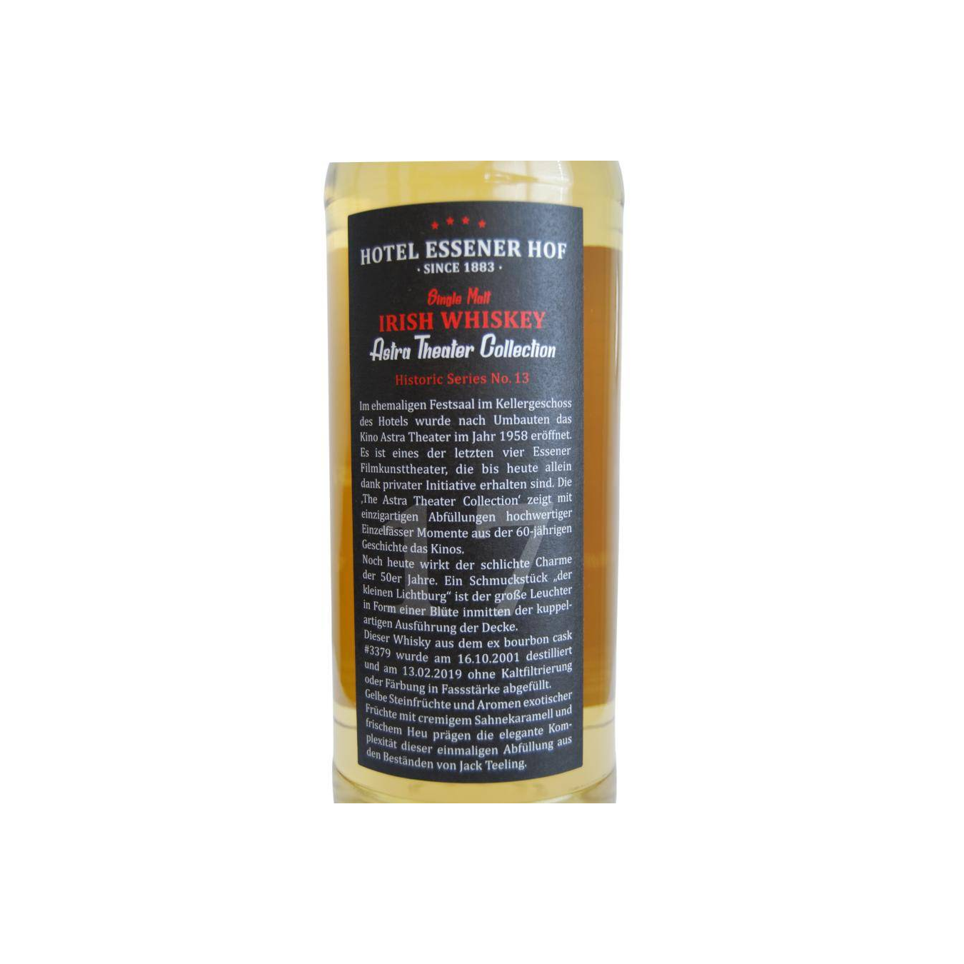 Single Malt Irish Whiskey 2001 RK 2