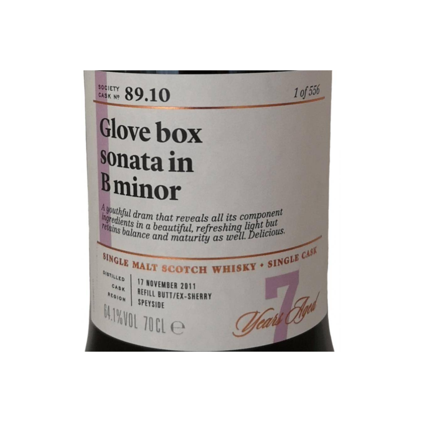 The Scotch Malt Whisky Society 2011 7 Years Single Malt Whisky 2