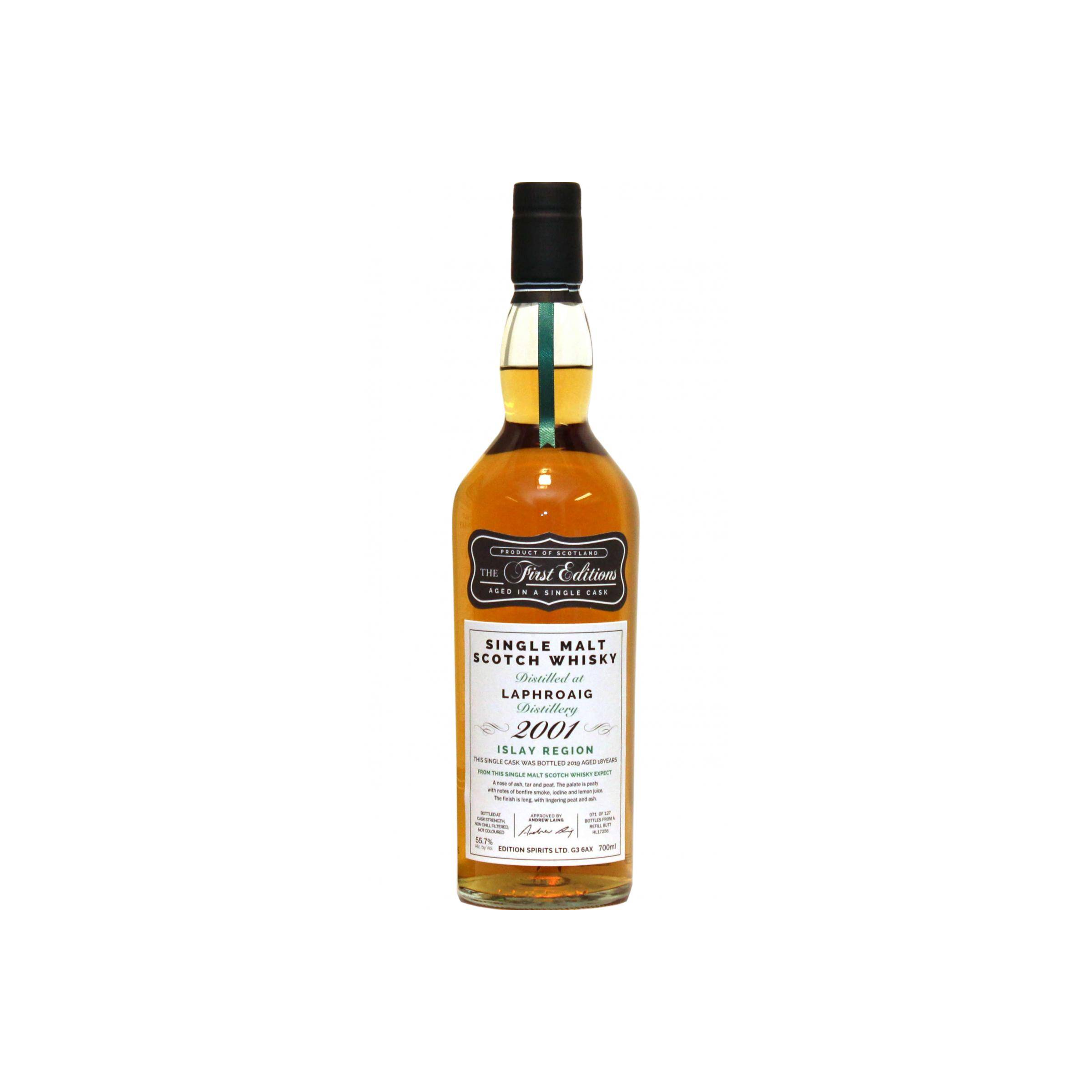 Laphroaig The First Editions 2001 18 Years Single Malt Whisky 2