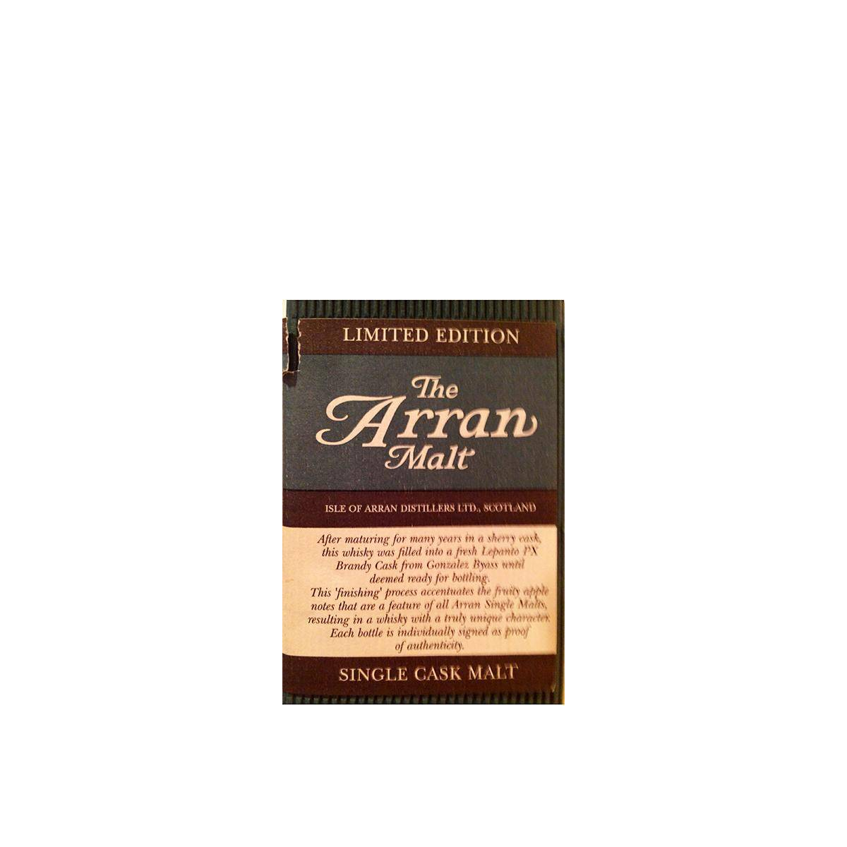 Arran Single Malt Whisky 2