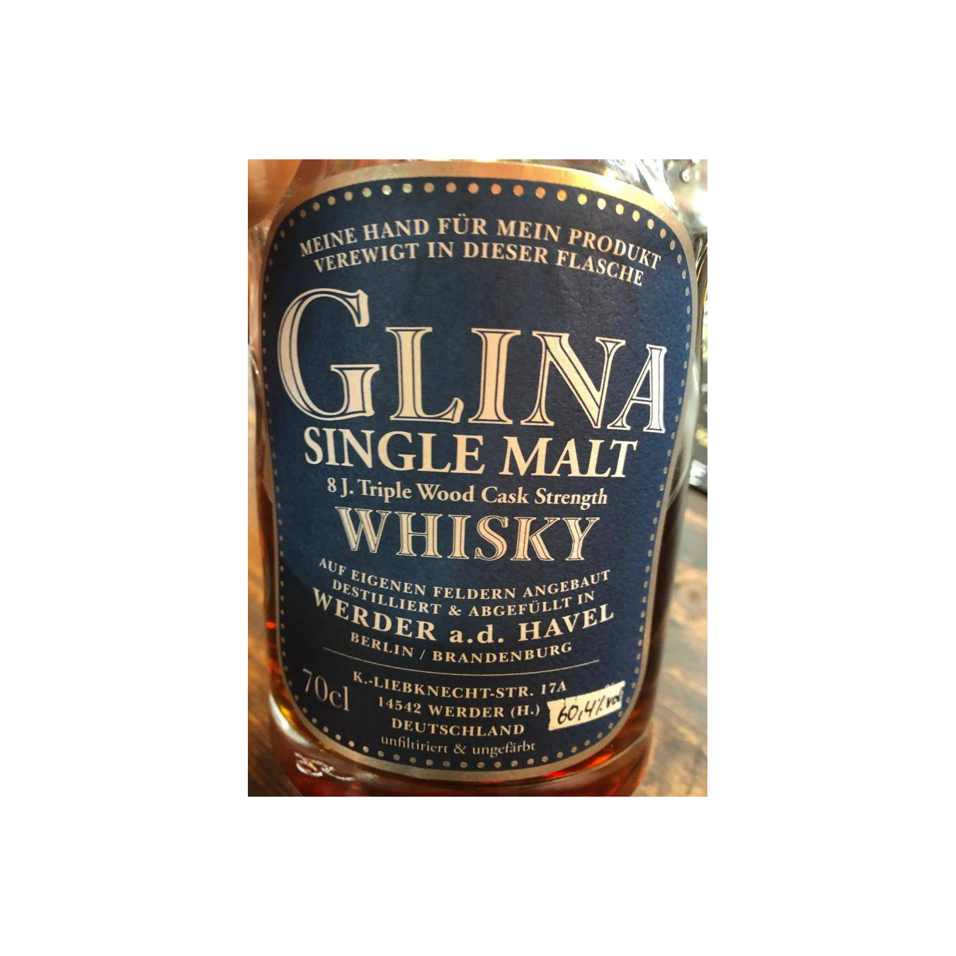 Glina Whisky 08-year-old 2
