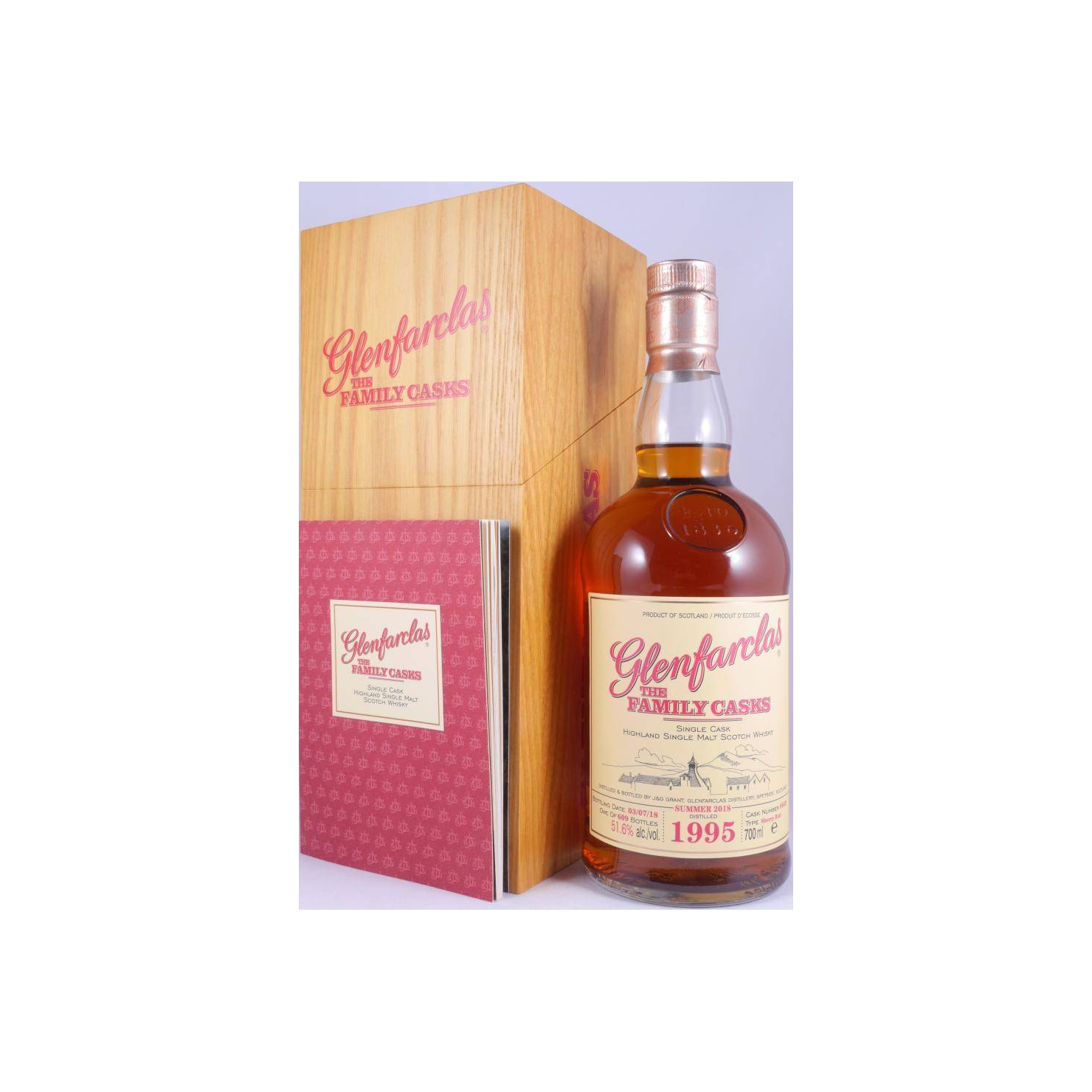 Glenfarclas 1995 23 Years Single Malt Whisky 2