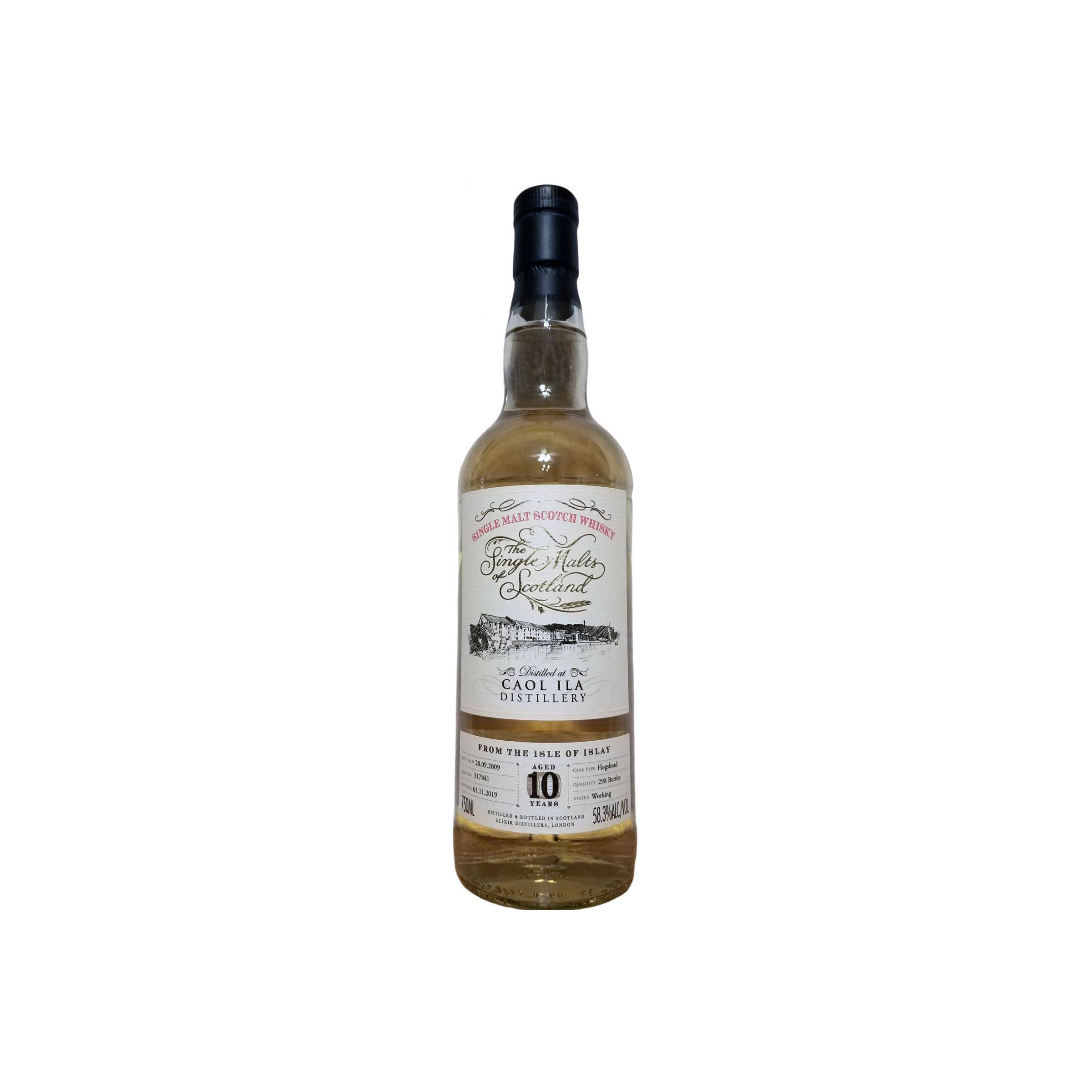 Caol Ila The Single Malts of Scotland 2009 10 Years Single Malt Whisky