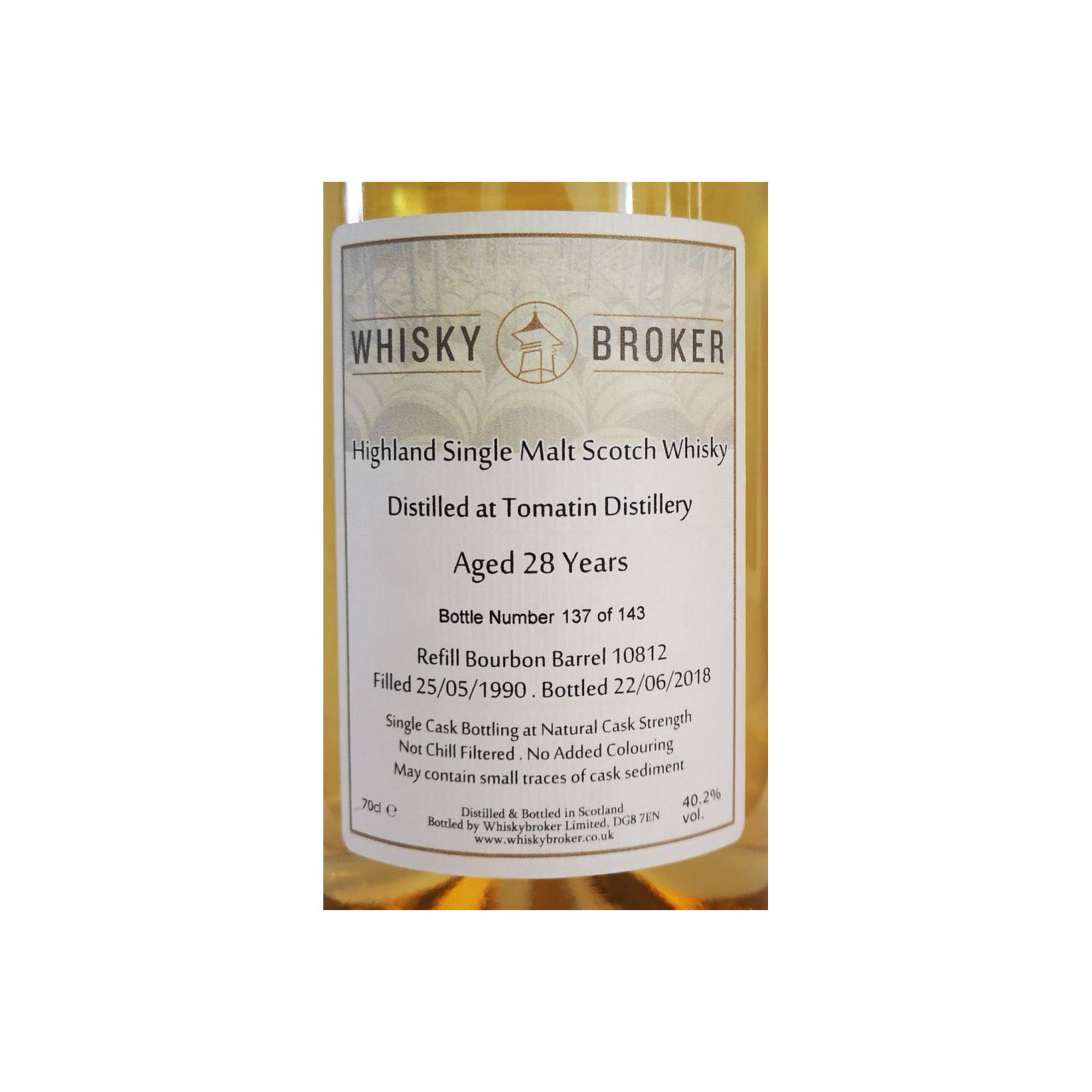 Tomatin 1990 28 Years Single Malt Whisky 2