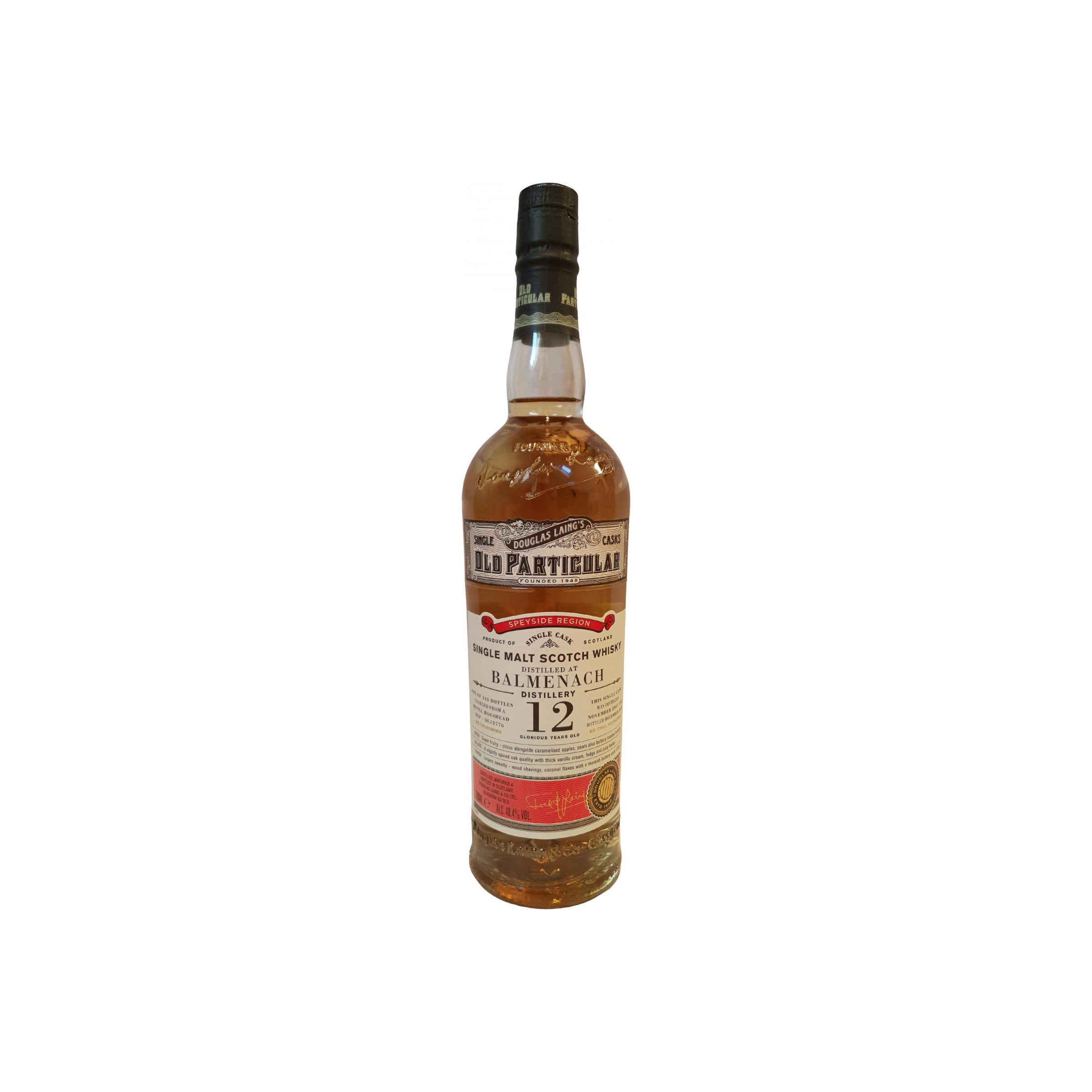 Balmenach Old Particular 2007 12 Years Single Malt Whisky