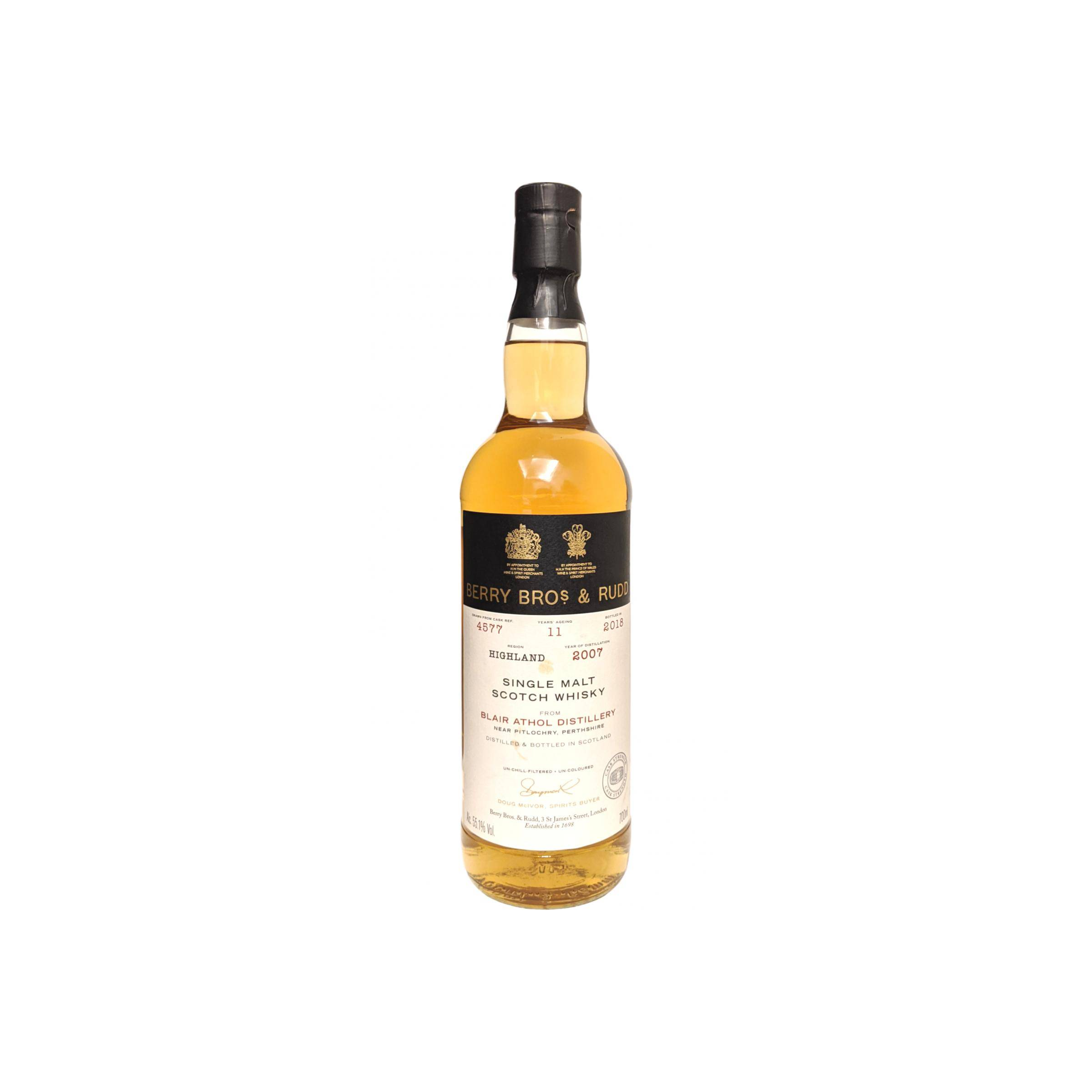 Blair Athol 2007 11 Years Single Malt Whisky