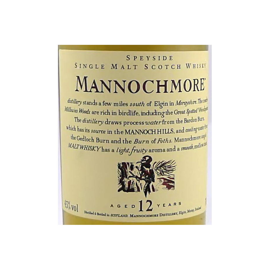 Mannochmore 12 Years Single Malt Whisky 2