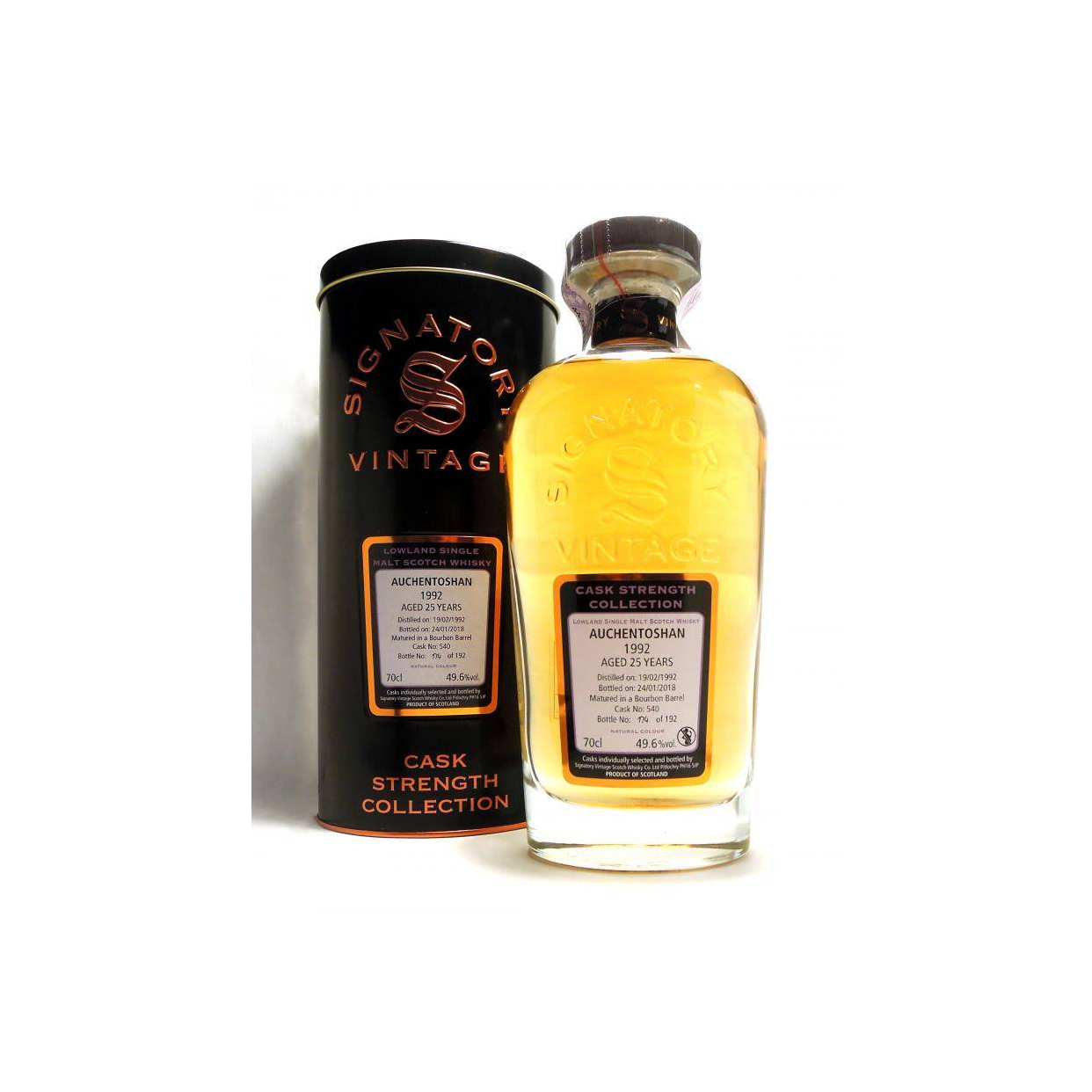 Auchentoshan Cask Strength Collection 1992 25 Years Single Malt Whisky