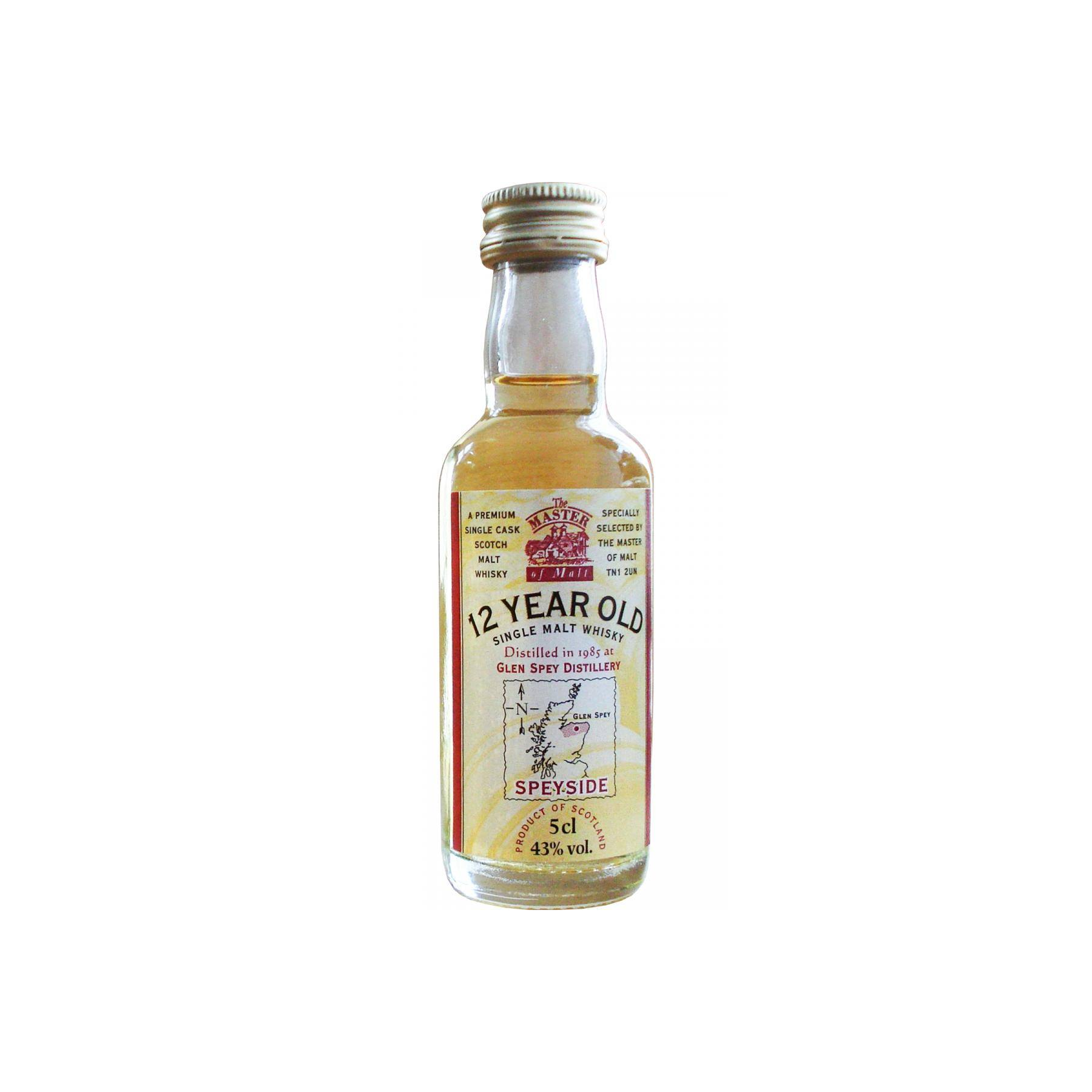 Glen Spey Miniature 1985 12 Years Single Malt Whisky 2
