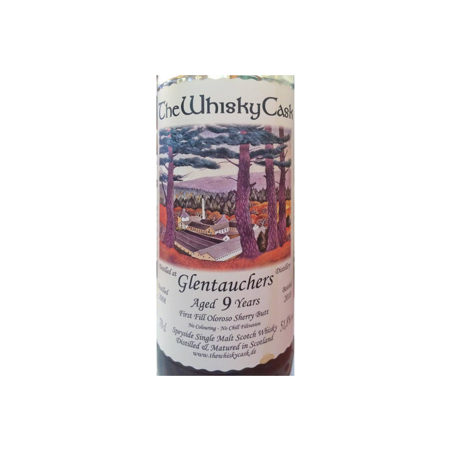 Glentauchers 2008 9 Years Single Malt Whisky 2