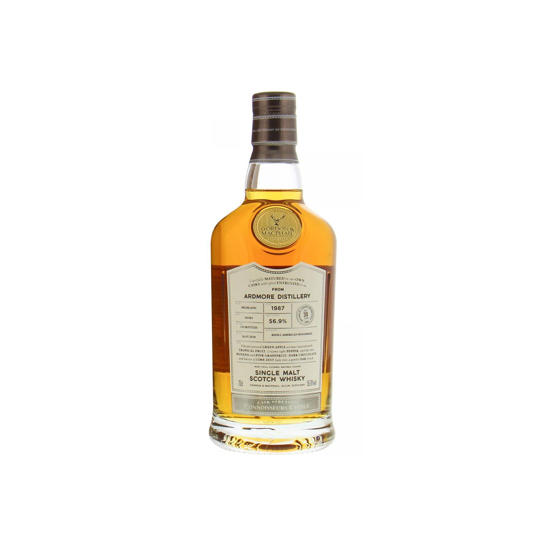 Ardmore Connoisseurs Choice - Cask Strength 1987 30 Years Single Malt Whisky