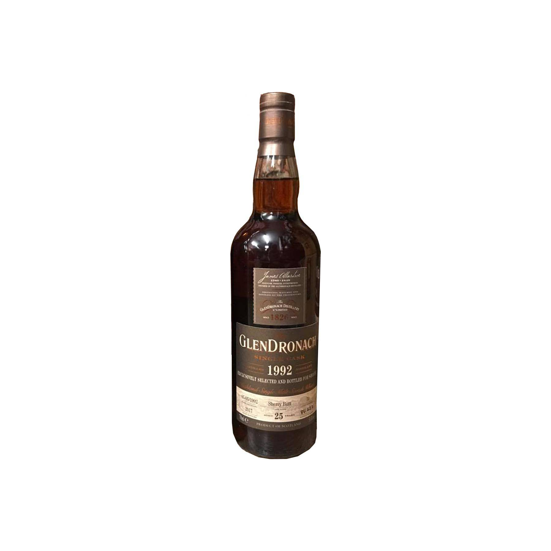 GlenDronach Single Cask 1992 25 Years Single Malt Whisky