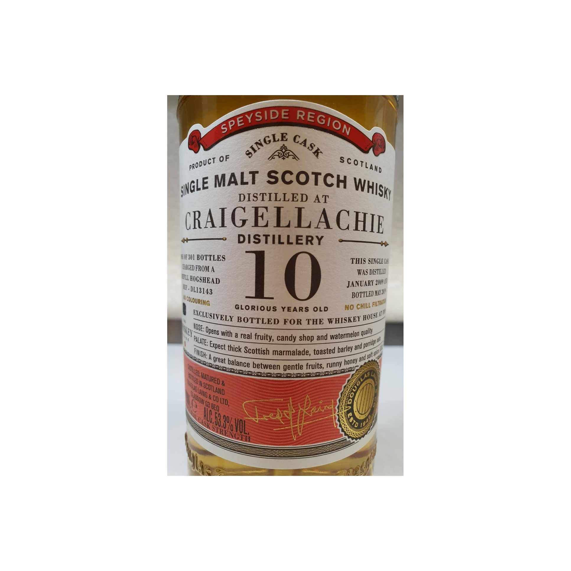 Craigellachie Old Particular 2009 10 Years Single Malt Whisky 2