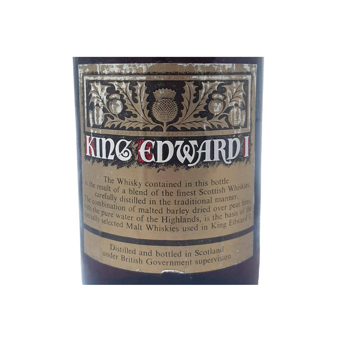 King Edward I Specially Selected Scotch Whisky 2