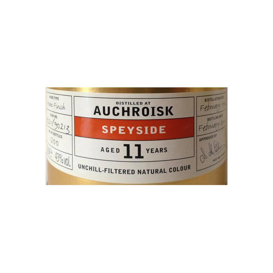 Auchroisk 1994 11 Years Single Malt Whisky 2