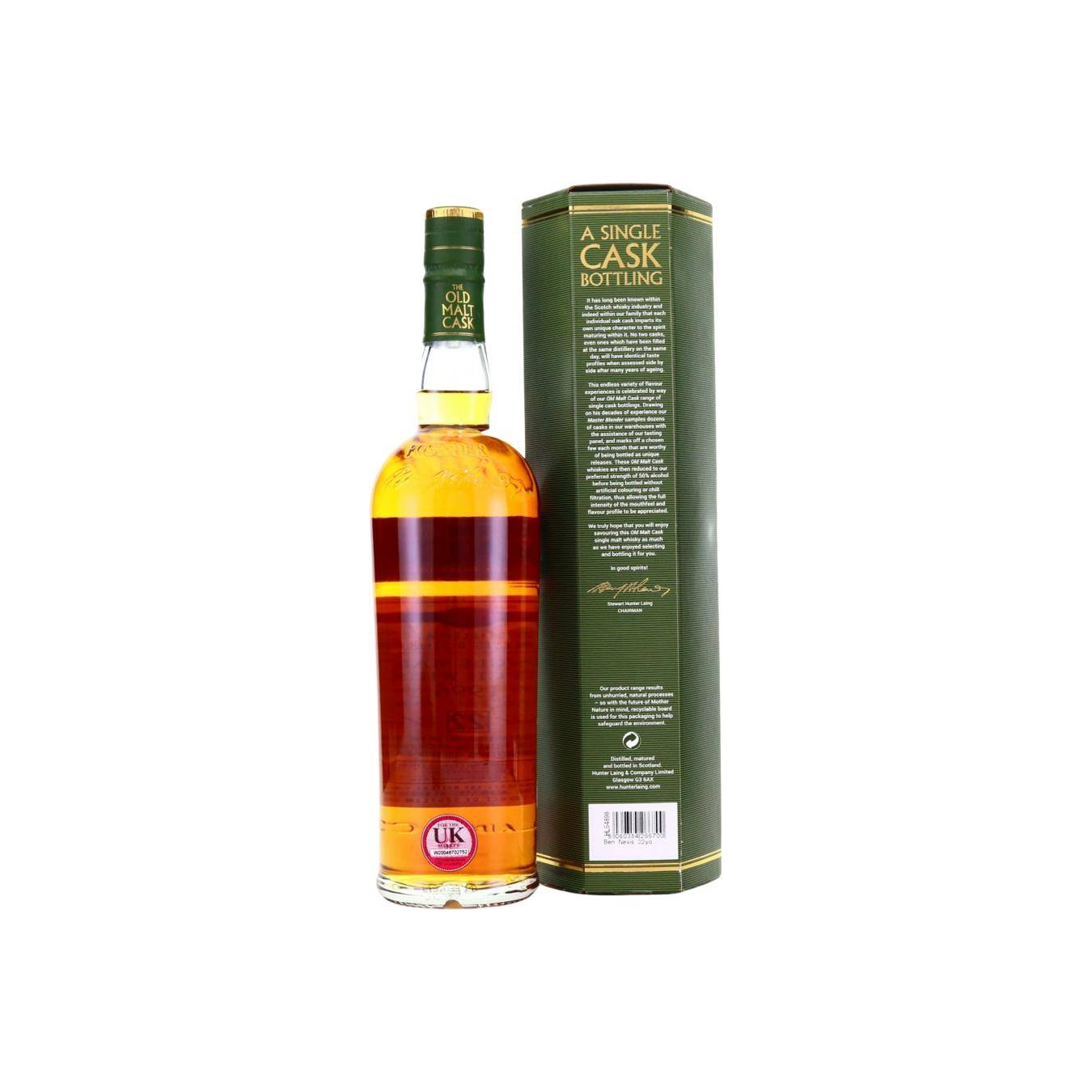 Ben Nevis Old Malt Cask 1996 22 Years Single Malt Whisky 3