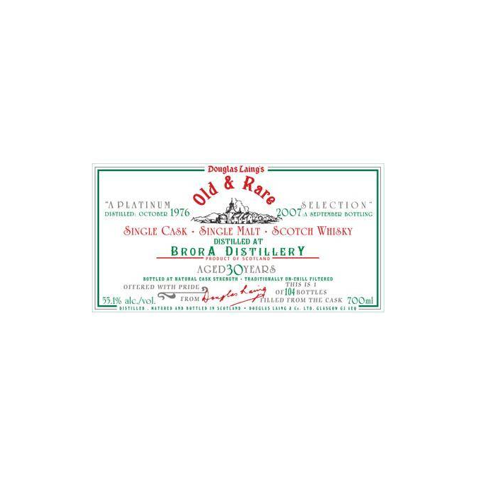 Brora 1976 30 Years Single Malt Whisky 2