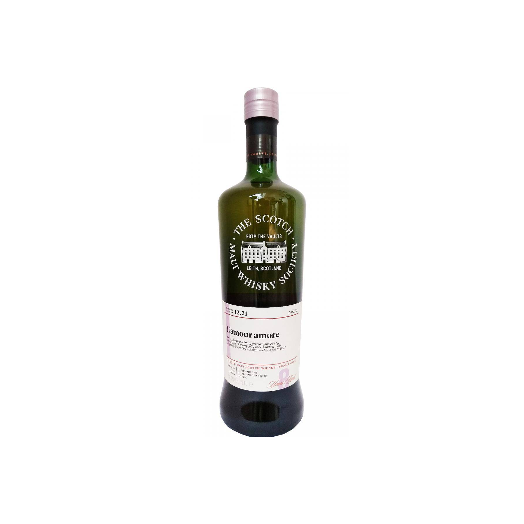 The Scotch Malt Whisky Society 2009 8 Years Single Malt Whisky