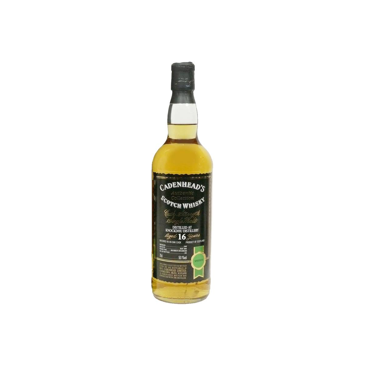 The Knockdhu Authentic Collection 1989 16 Years Single Malt Whisky