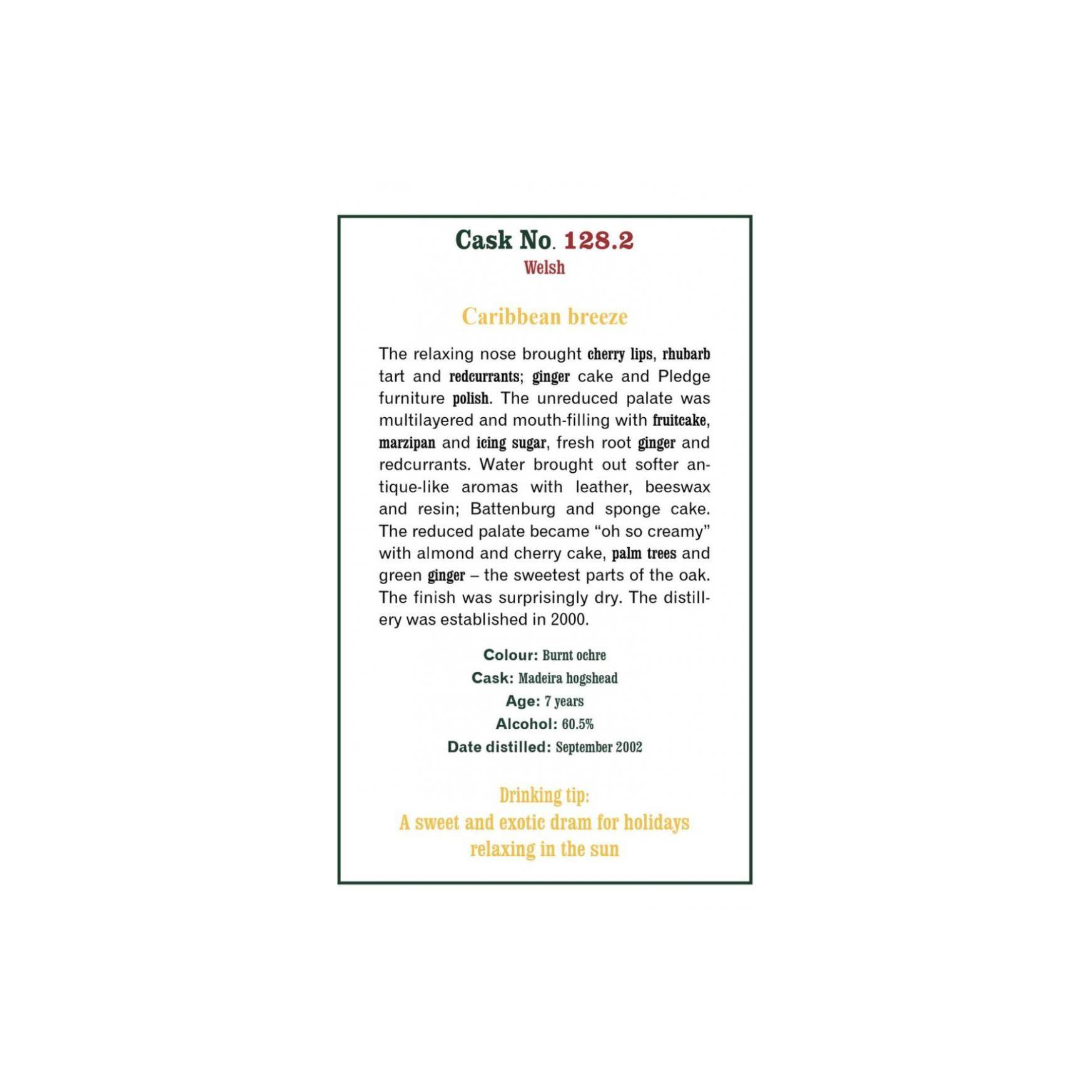 The Scotch Malt Whisky Society 2002 7 Years Single Malt Whisky