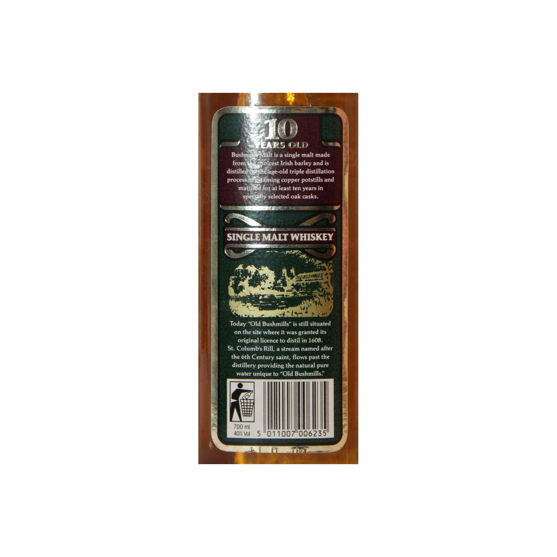Bushmills 10 Years Single Malt Whisky 2