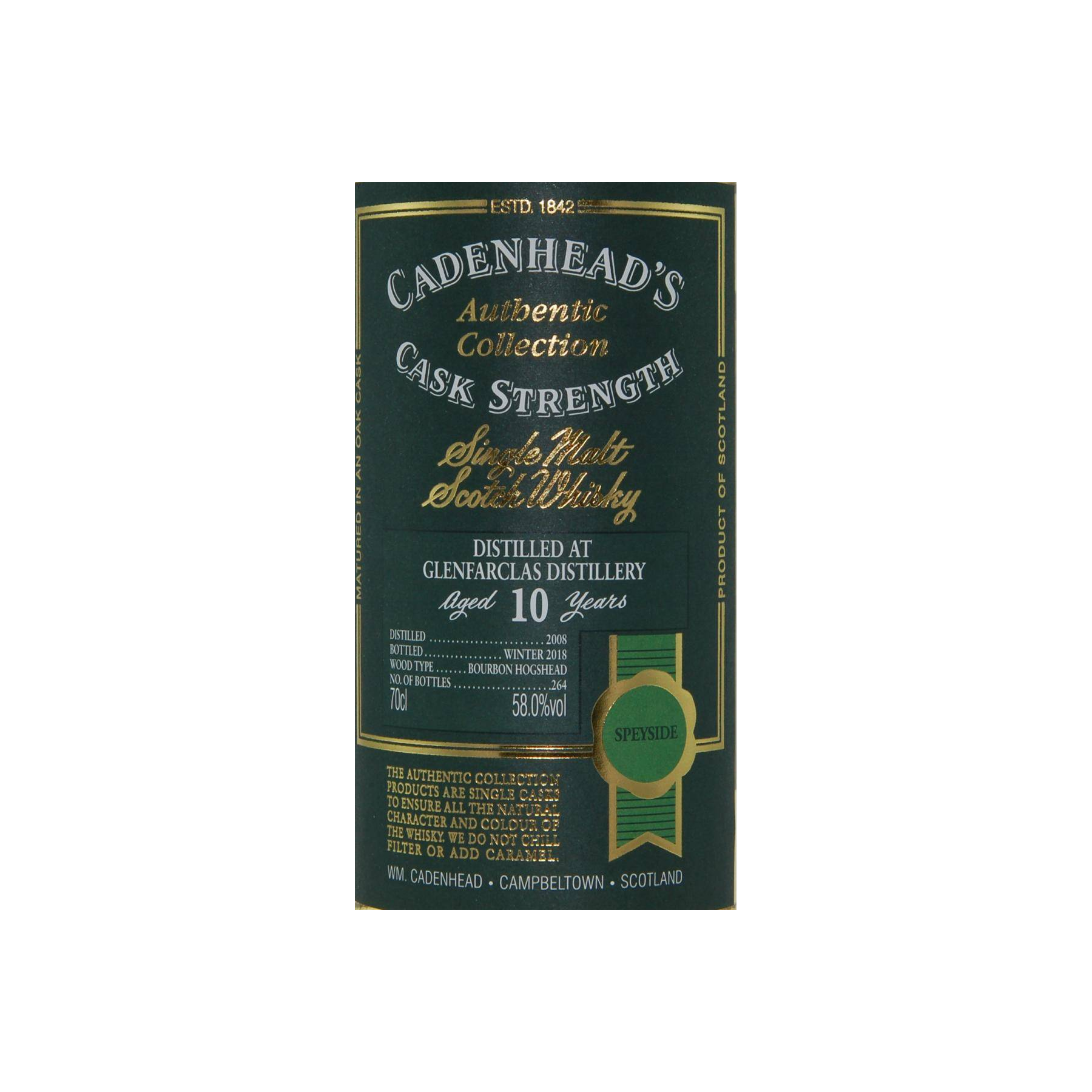 Glenfarclas Authentic Collection 2008 10 Years Single Malt Whisky 2