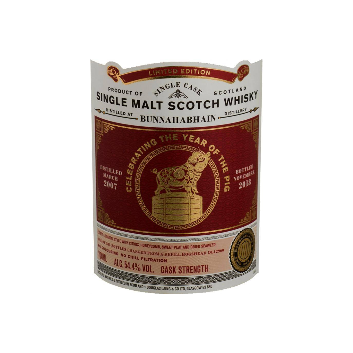 Bunnahabhain 2007 11 Years Single Malt Whisky 3
