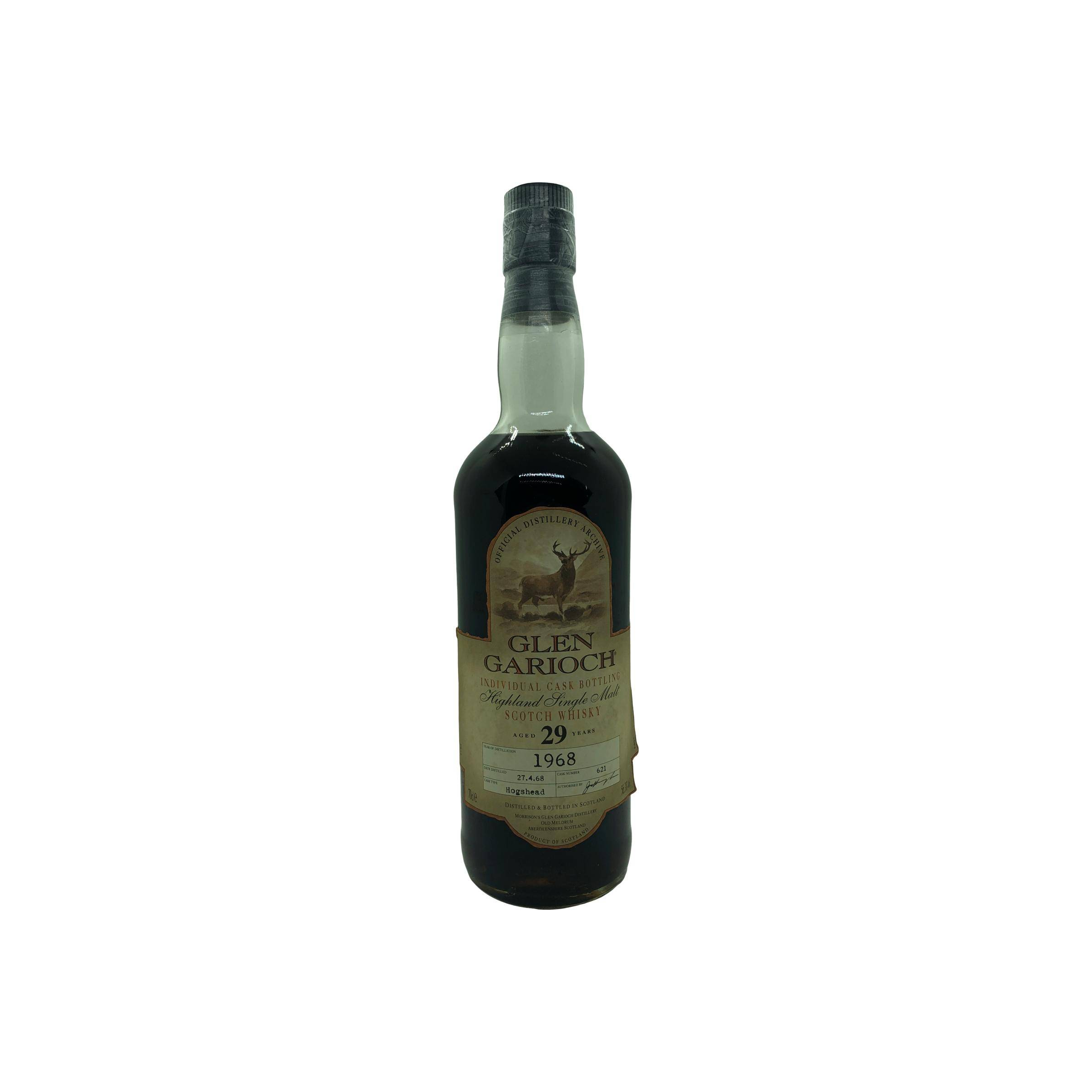 Glen Garioch Individual Cask Bottling 1968 29 Years Single Malt Whisky