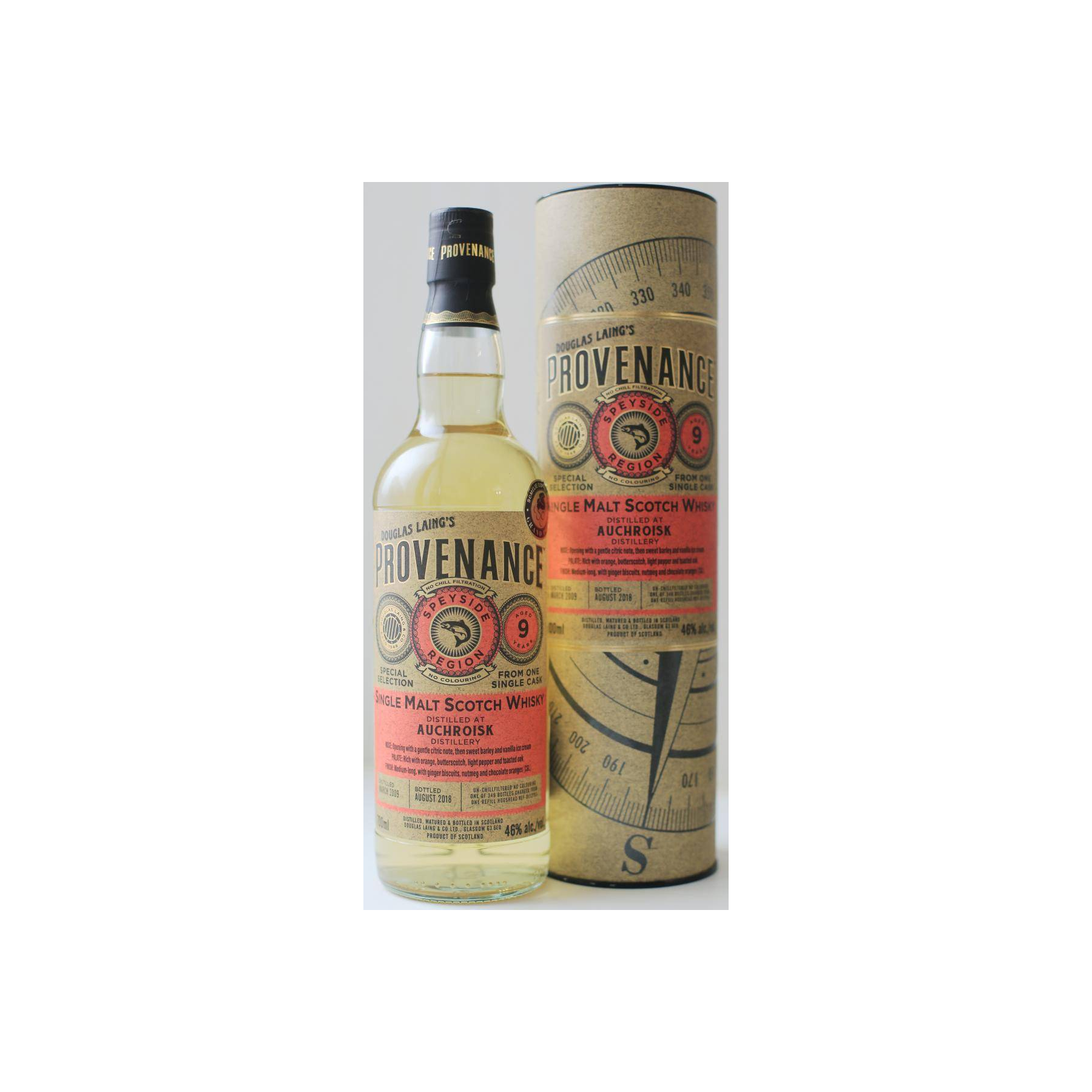Auchroisk 2009 9 Years Single Malt Whisky 2