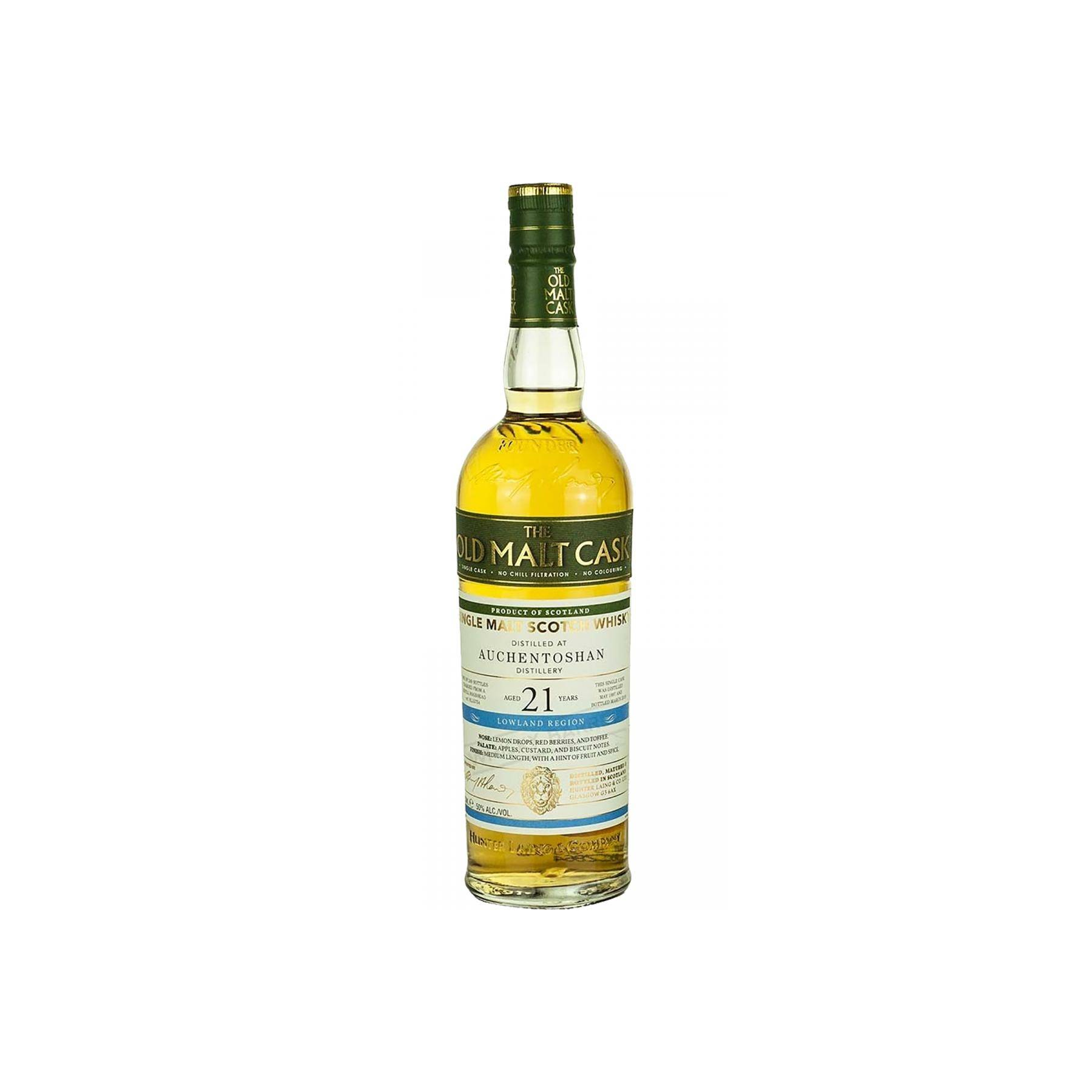 Auchentoshan Old Malt Cask 1997 21 Years Single Malt Whisky