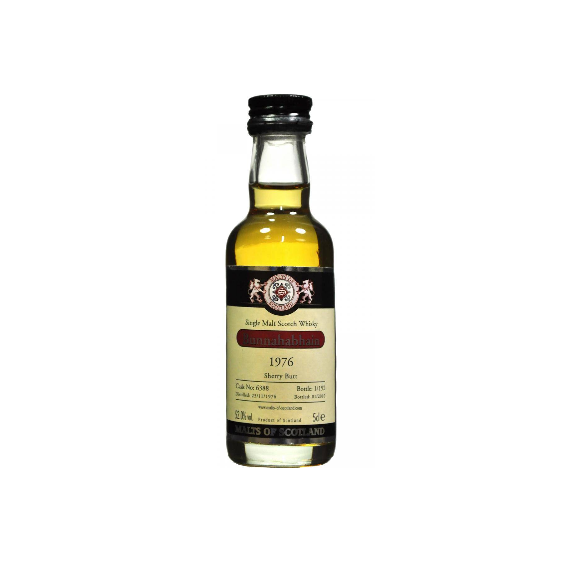 Bunnahabhain Miniature 1976 33 Years Single Malt Whisky 2