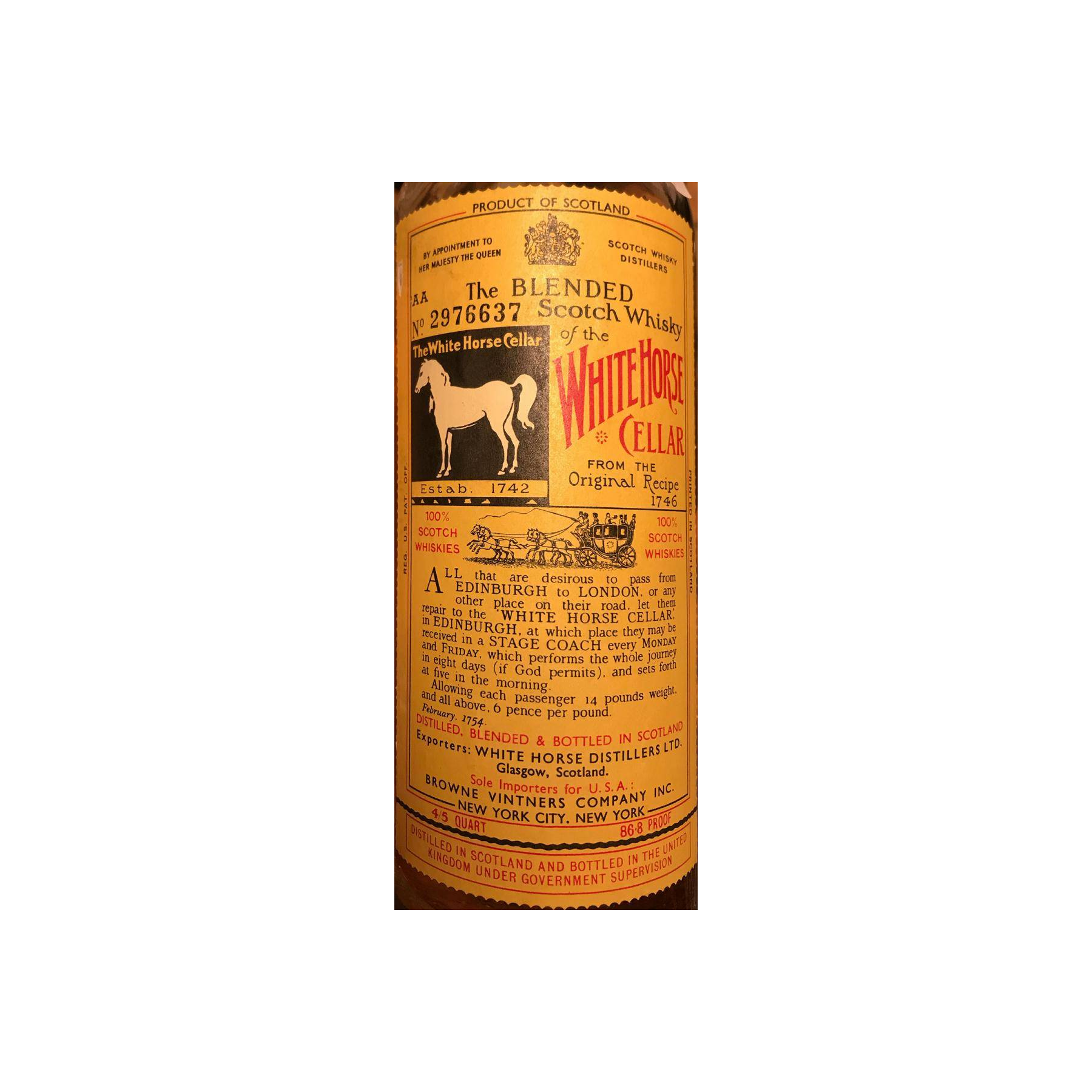 White Horse Blended Whisky