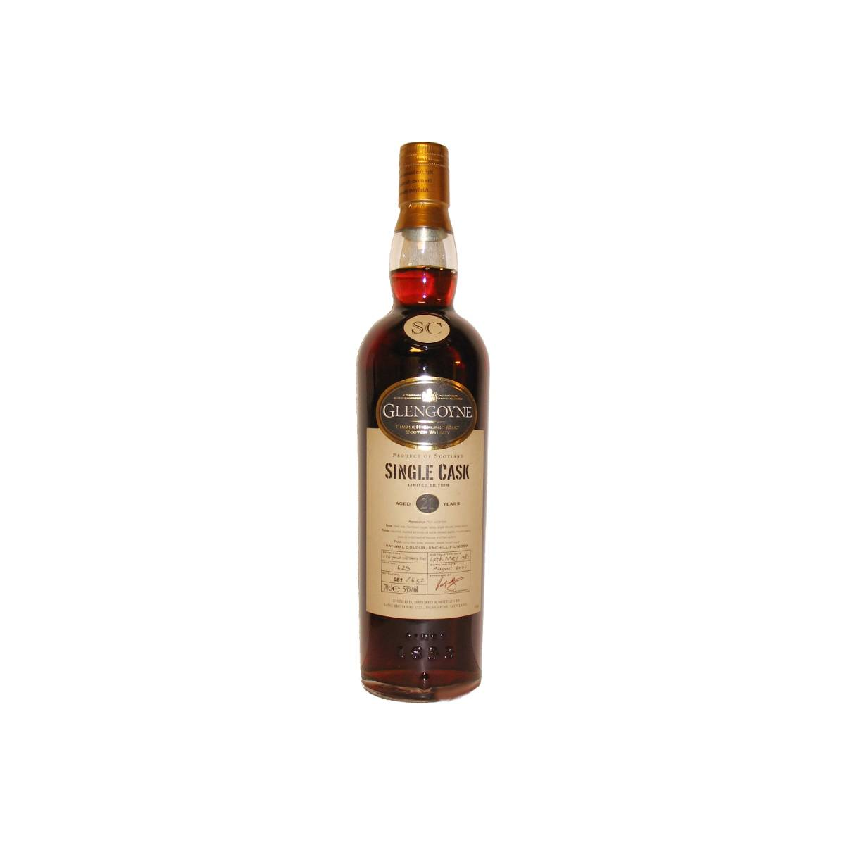 Glengoyne Single Cask 1985 21 Years Single Malt Whisky