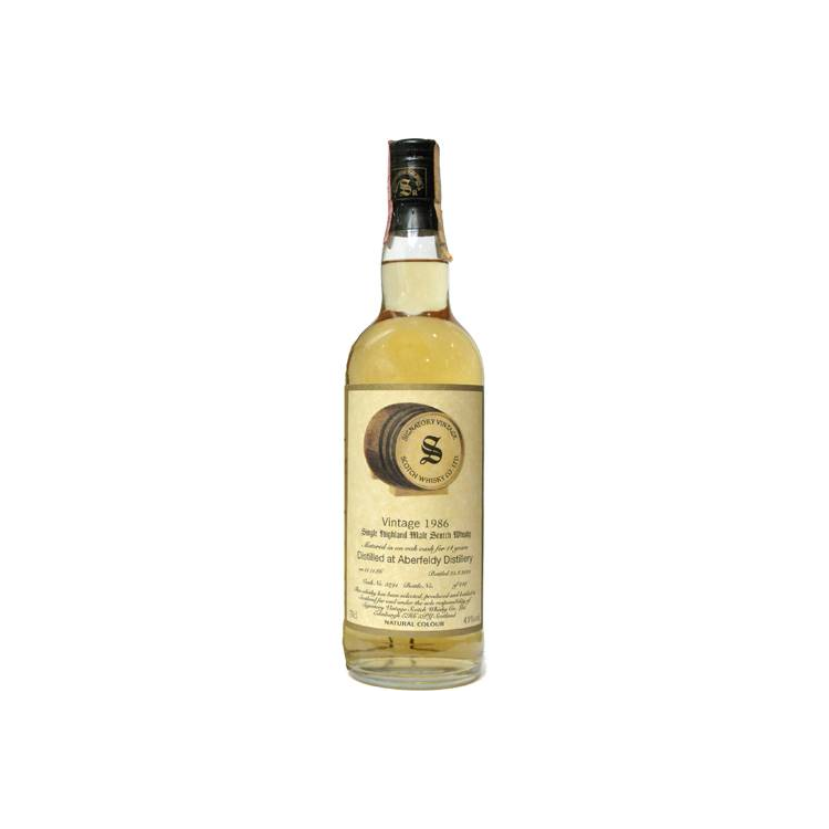 Aberfeldy Vintage Collection 1986 13 Years Single Malt Whisky