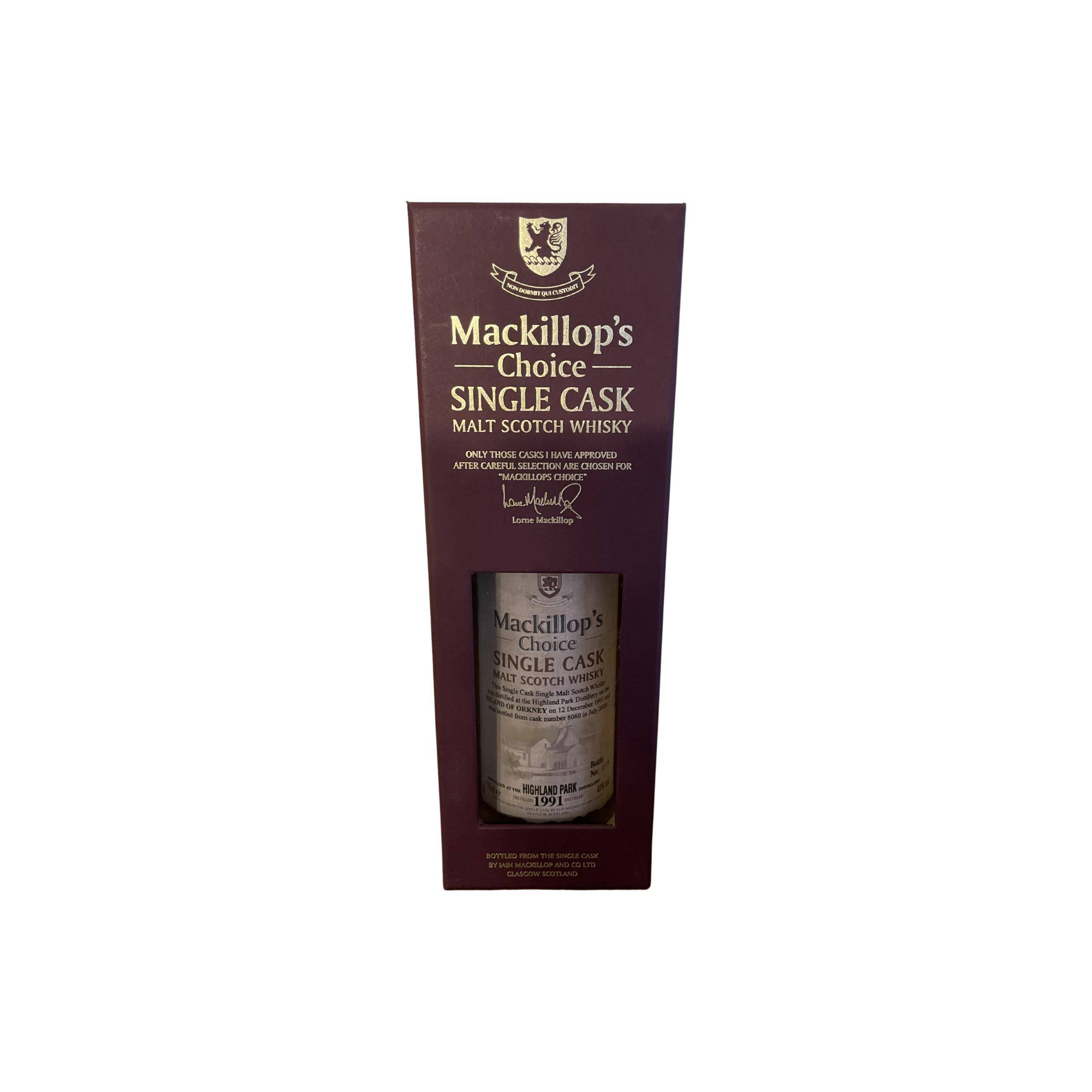 Highland Park Single Cask 1991 17 Years Single Malt Whisky 2