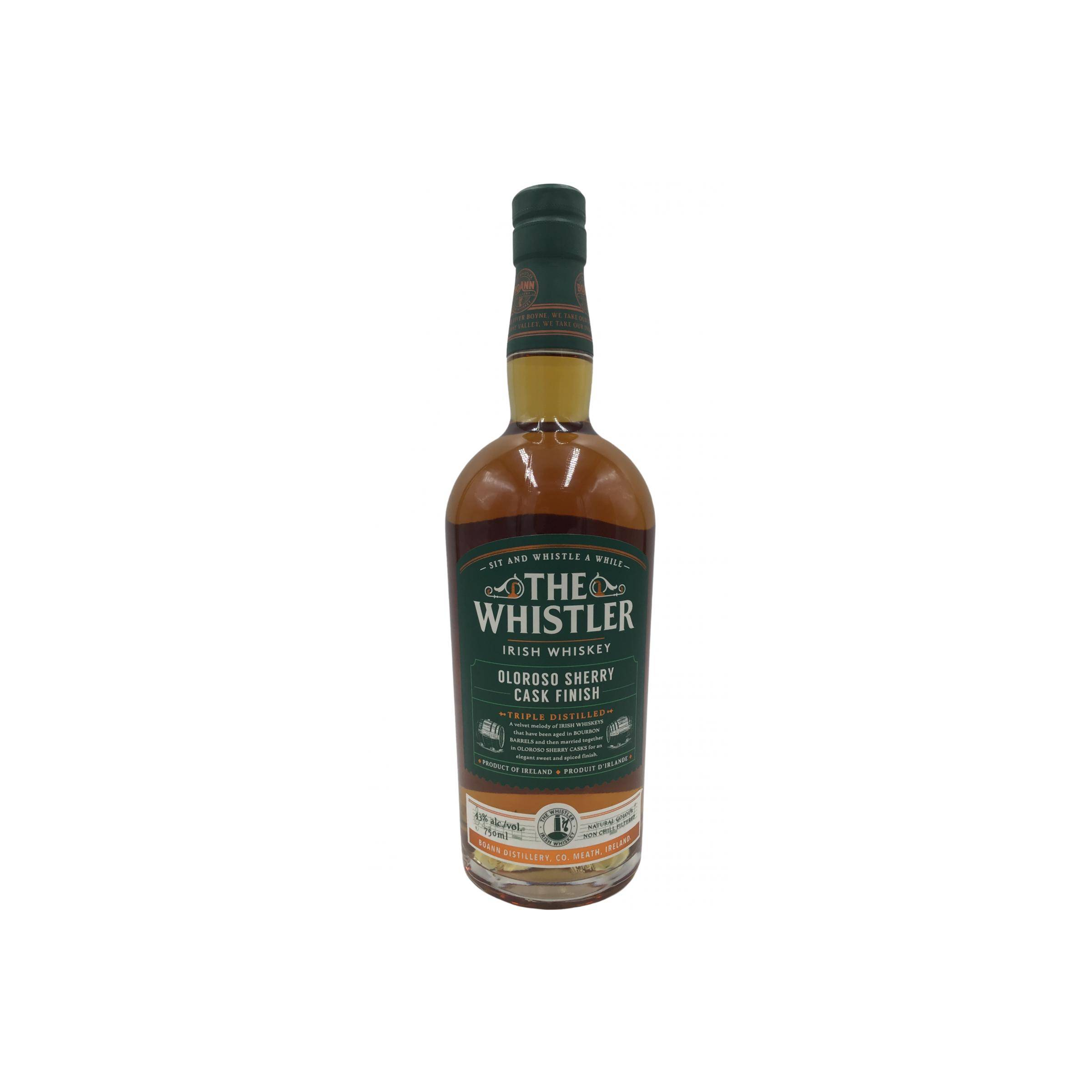 The Whistler Irish Whiskey BoD