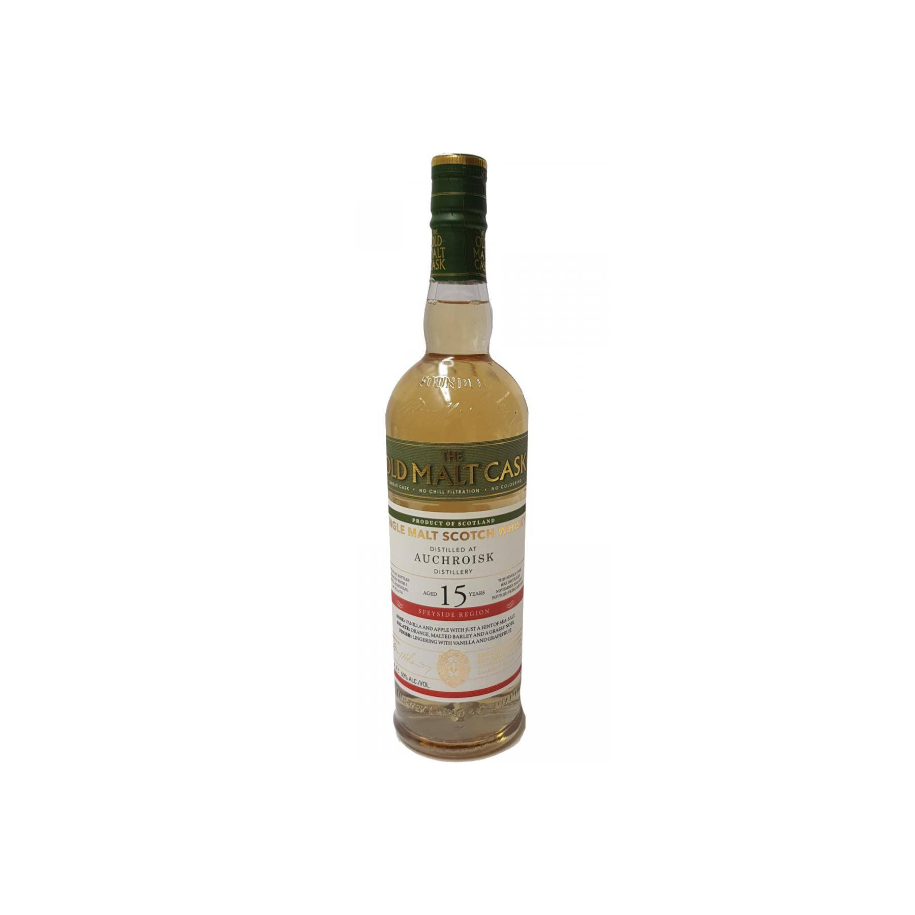 Auchroisk Old Malt Cask 2002 15 Years Single Malt Whisky