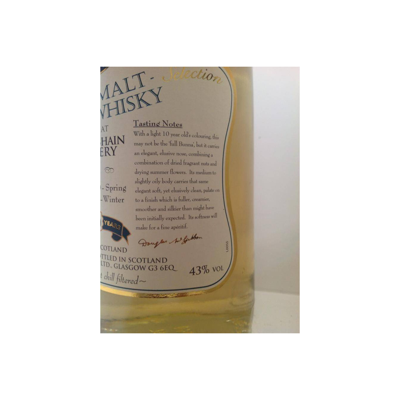 Bunnahabhain McGibbon's Provenance 1990 10 Years Single Malt Whisky 3