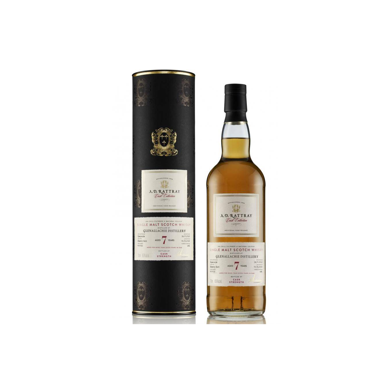 The GlenAllachie 2012 7 Years Single Malt Whisky