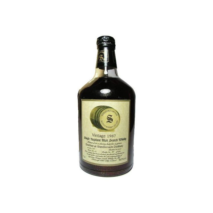 GlenDronach Vintage Collection - Dumpy 1987 9 Years Single Malt Whisky