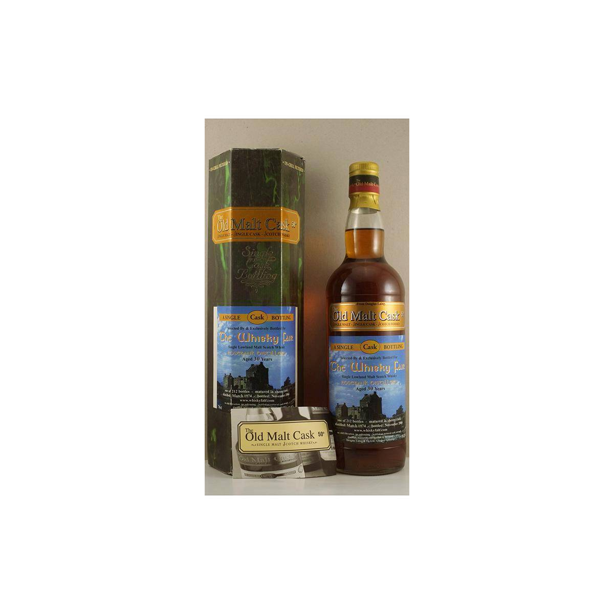 Rosebank Old Malt Cask 1974 30 Years Single Malt Whisky 2