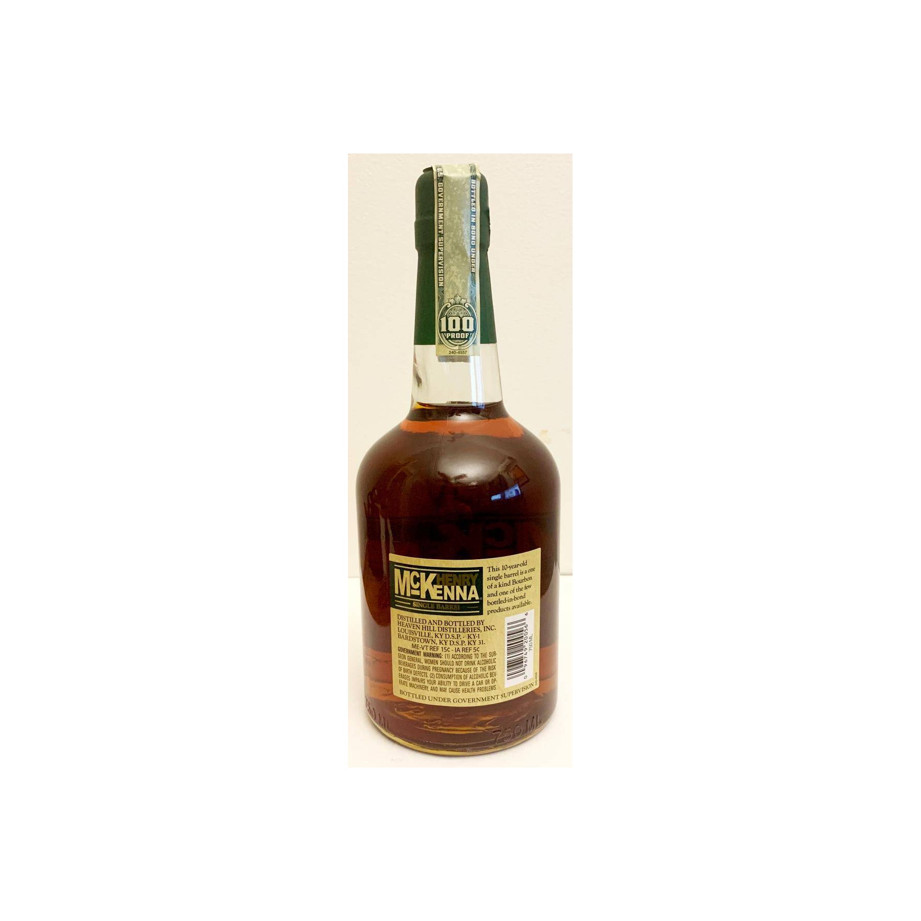 Henry McKenna Single Cask 2007 10 Years Bourbon Whisky 3