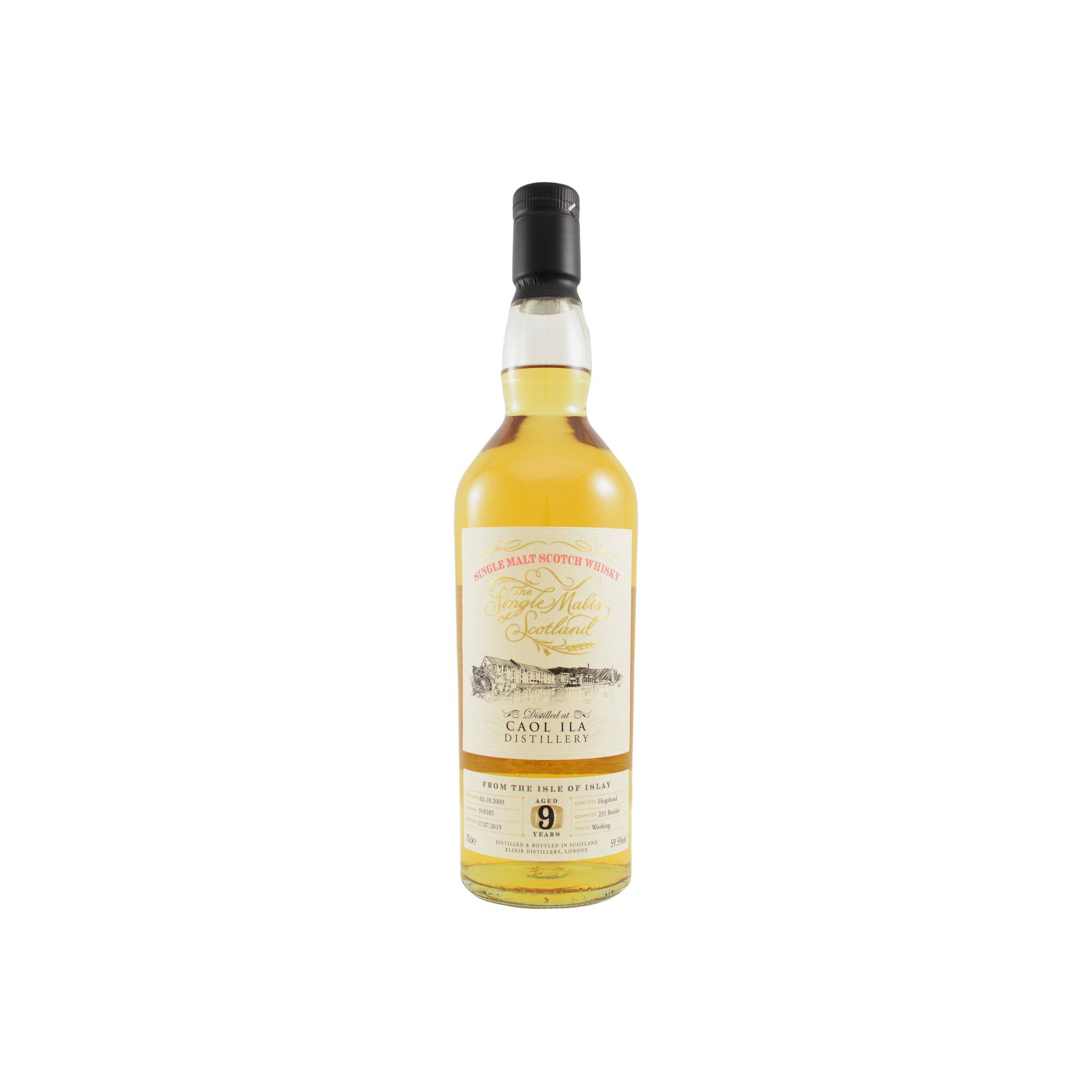 Caol Ila The Single Malts of Scotland 2009 9 Years Single Malt Whisky