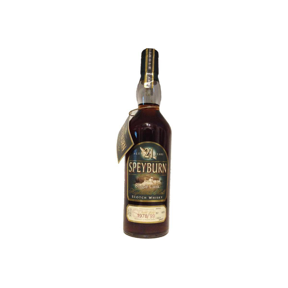 Spey Single Cask 1978 21 Years Single Malt Whisky