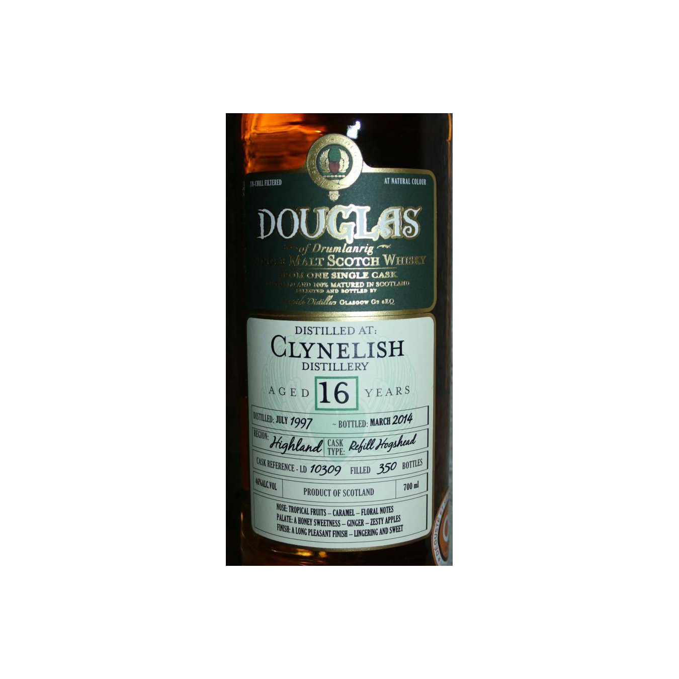 Clynelish 1997 16 Years Single Malt Whisky