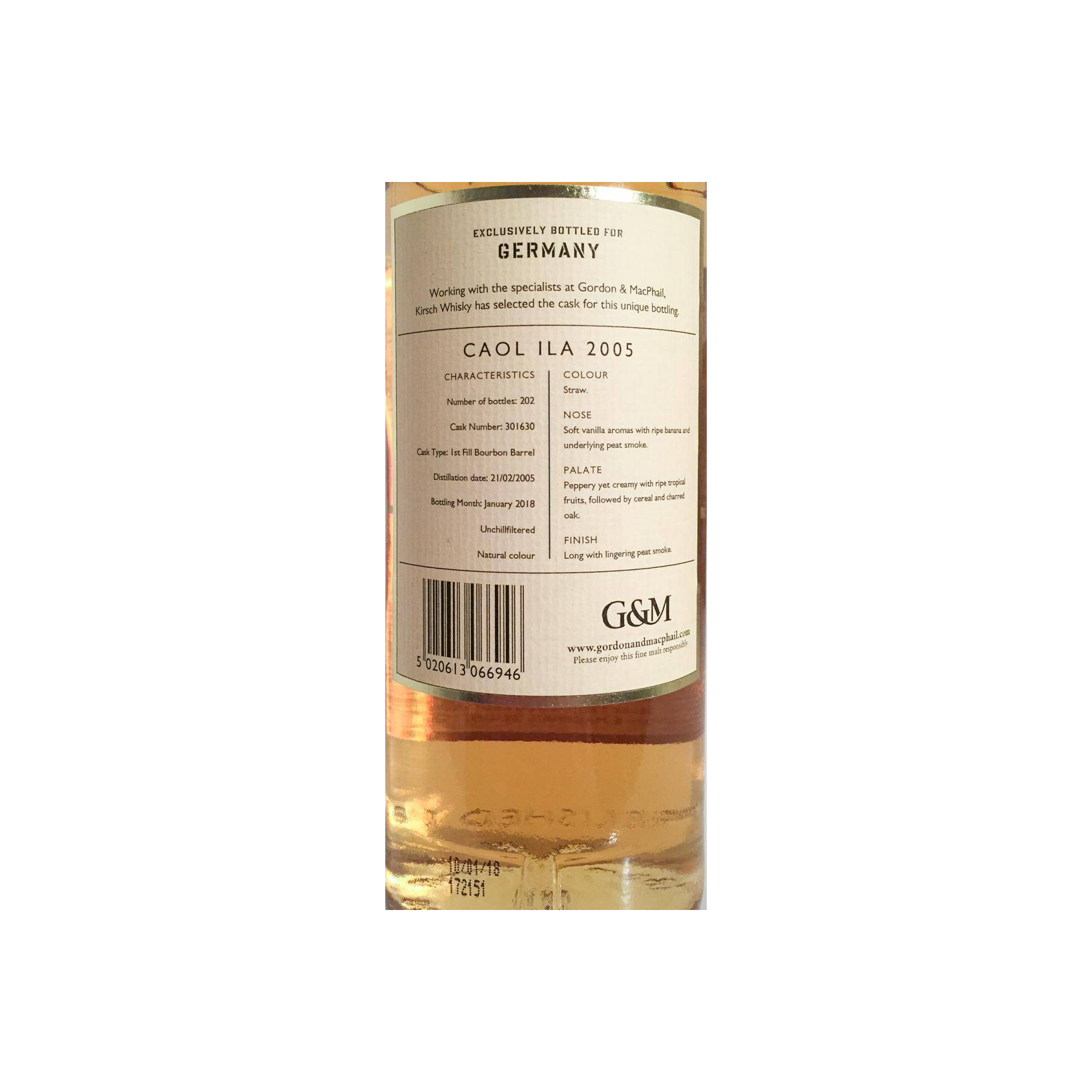 Caol Ila Reserve 2005 12 Years Single Malt Whisky 2