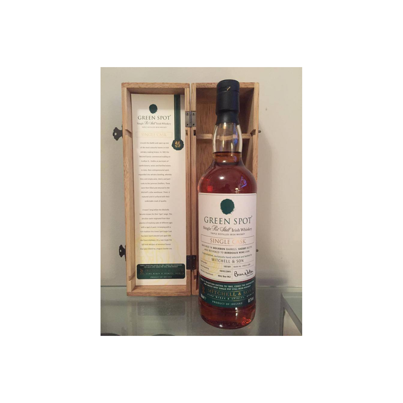 Green Spot Single Cask 2005 12 Years Single Pot Still Whisky 3