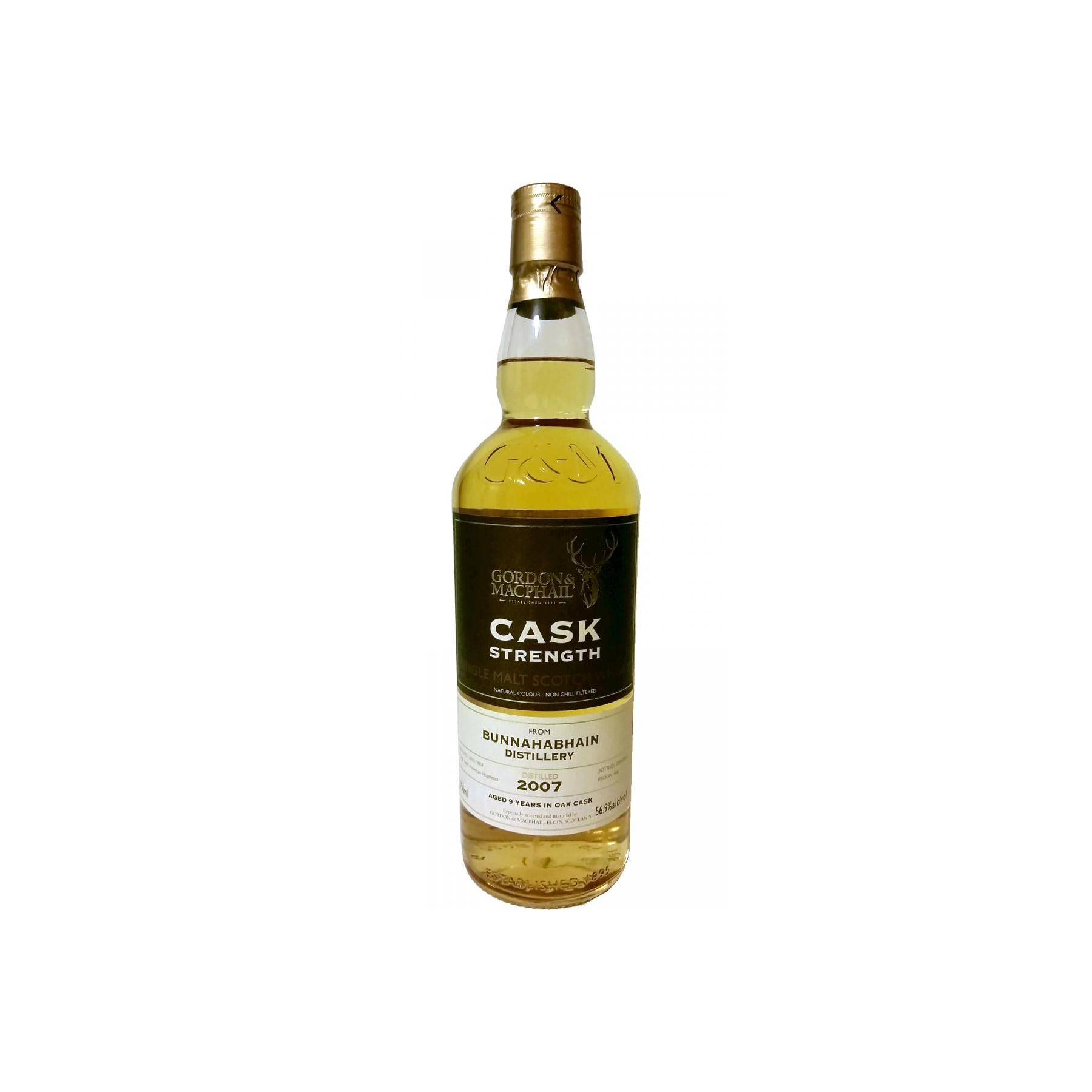 Bunnahabhain Cask Strength Collection 2007 9 Years Single Malt Whisky